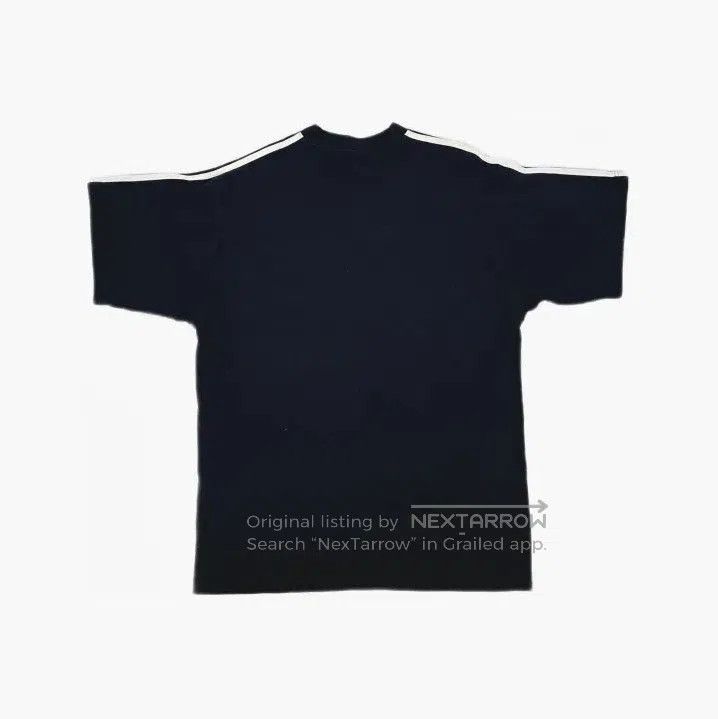 Balenciaga x adidas Originals Black Logo T-Shirt.