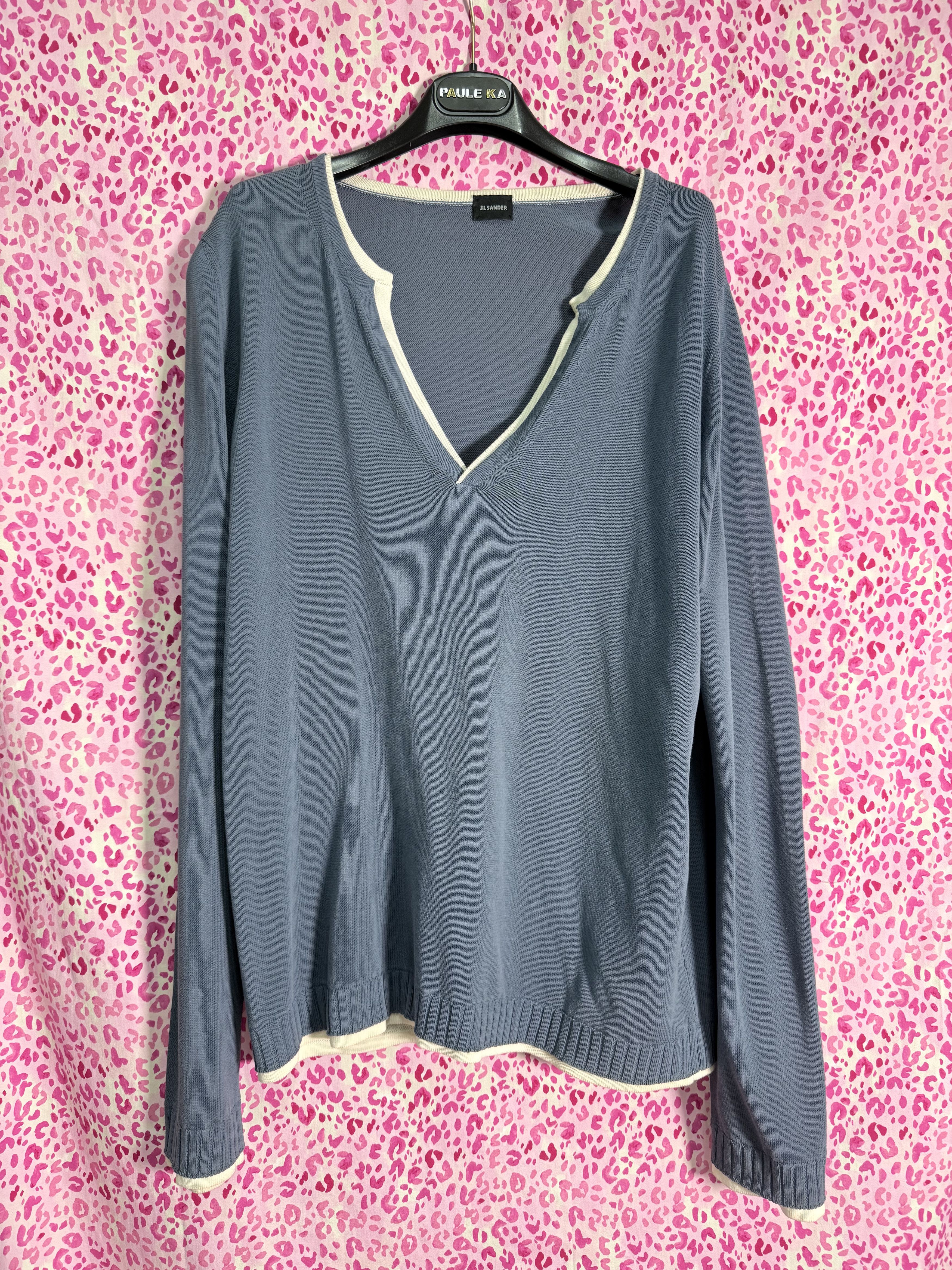 Jil Sander × Raf Simons Jil Sander - V-neck Cashmere & Silk Blend