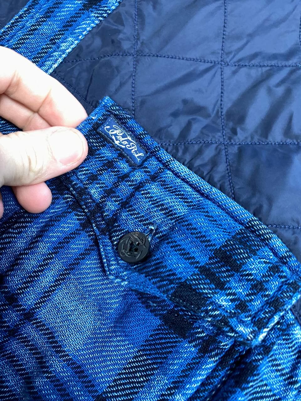 Polo Ralph Lauren Vintage Y2k Polo Ralph Lauren Flanel Button Up Shirt Size US L / EU 52-54 / 3 - 10 Thumbnail
