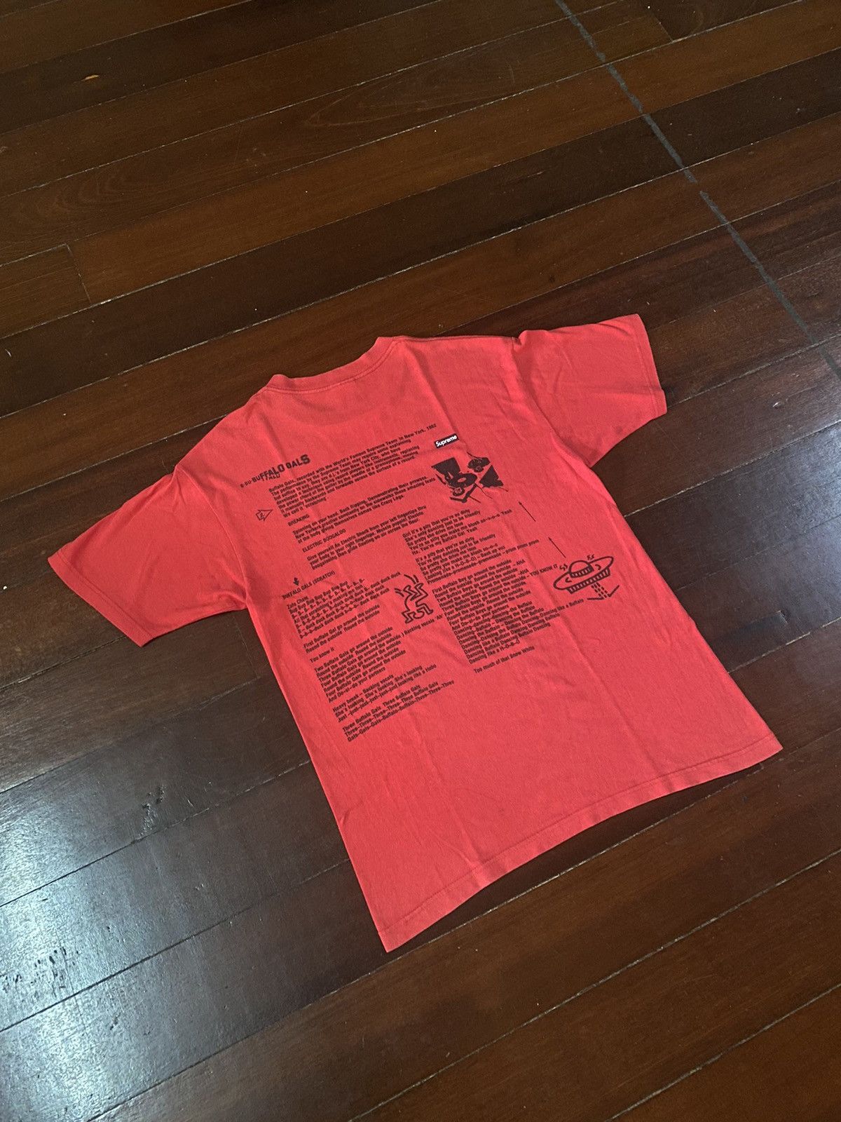 Supreme Malcolm McLaren Supreme Buffalo Gals Tee Size US M / EU 48-50 / 2 - 6 Thumbnail
