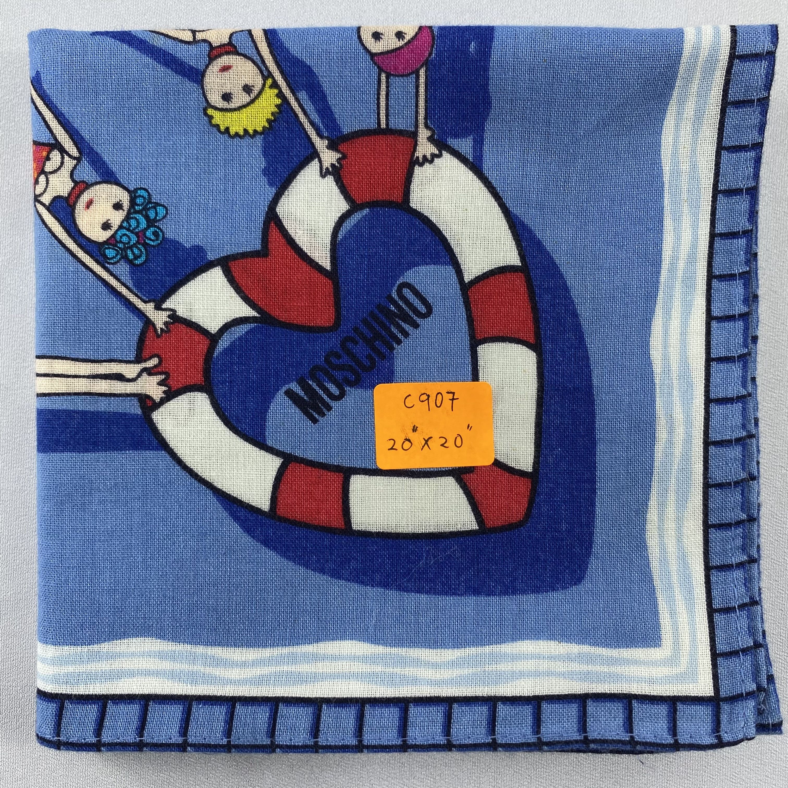 Moschino Moschino Handkerchief / Bandana / Neckerchief C907 Size ONE SIZE - 7 Thumbnail
