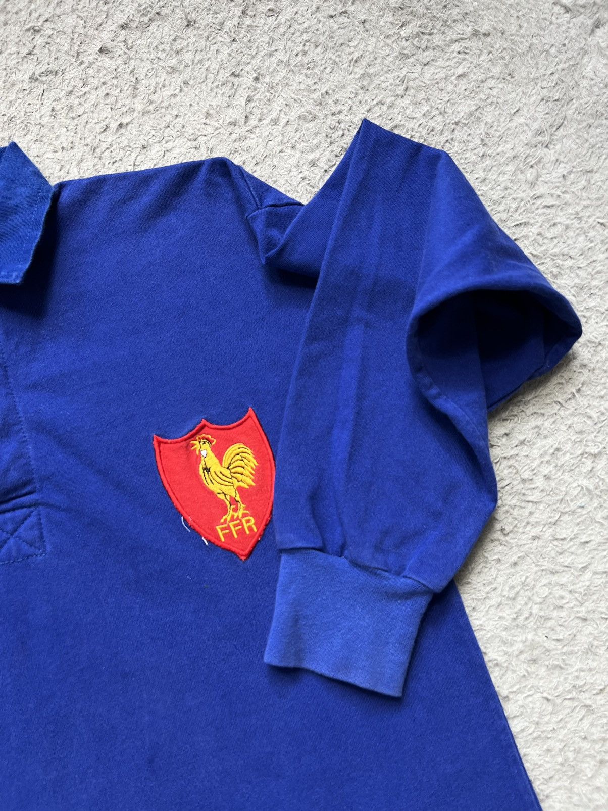 Cotton On Rare Jersey Cotton France Rugby Vintage 90’s Logo Longsleeve Size US M / EU 48-50 / 2 - 2 Thumbnail