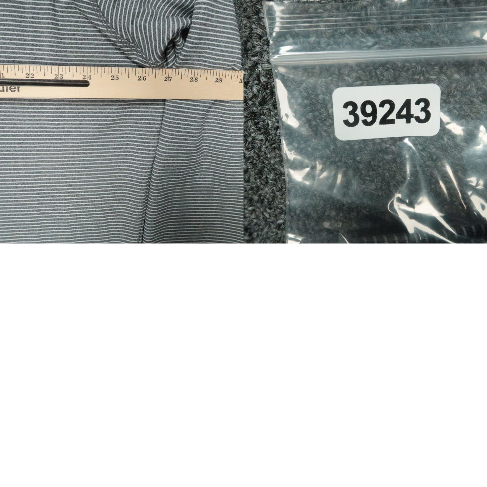 Vintage VINTAGE Onward Reserve Pullover Mens 2XL Gray Striped Quarter Zip Performance Mock Neck Size US XXL / EU 58 / 5 - 8 Thumbnail