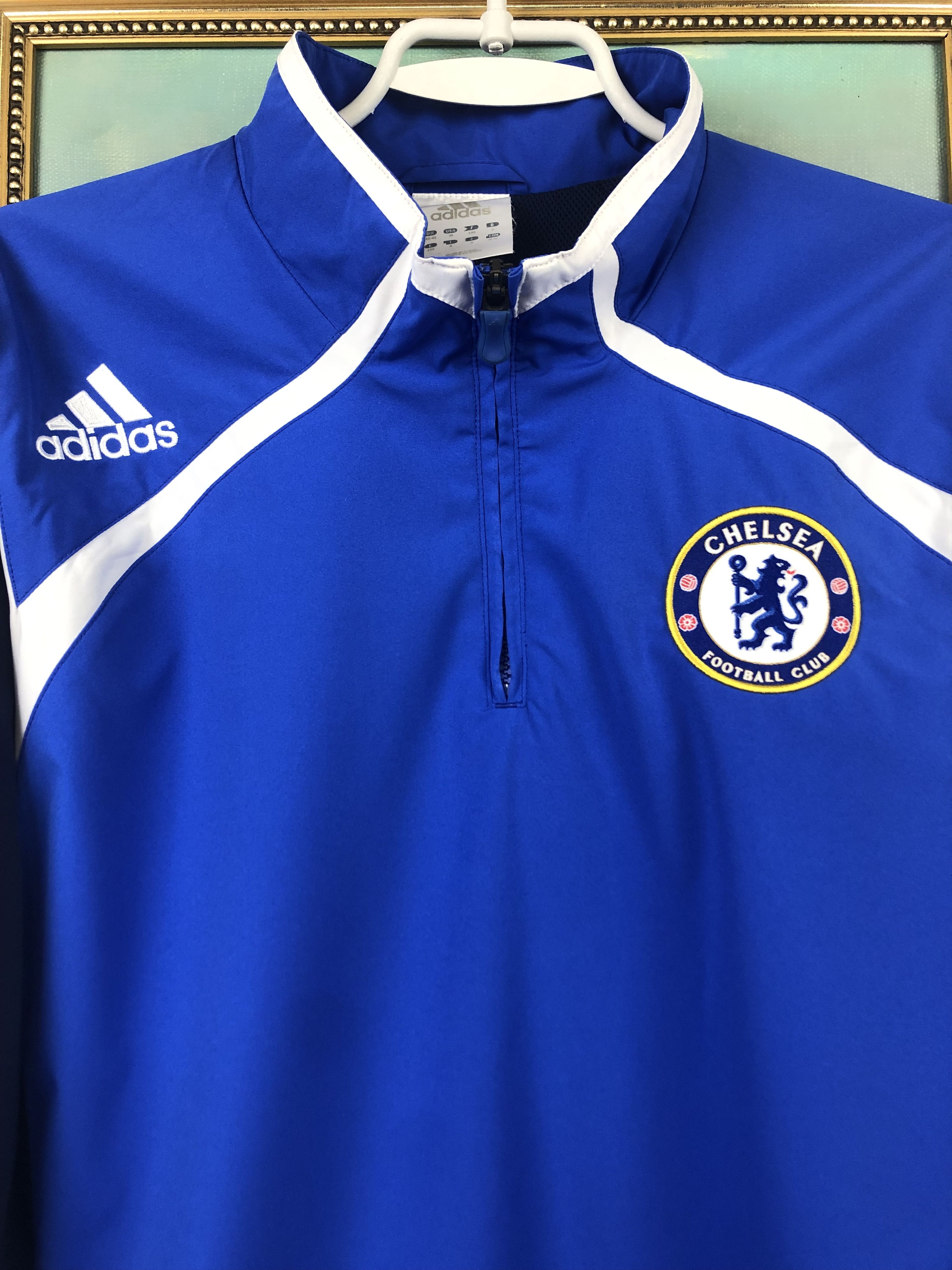 Adidas Vintage Chelsea Football Sweatshirt Soccer Jacket Rare Size US M / EU 48-50 / 2 - 5 Thumbnail