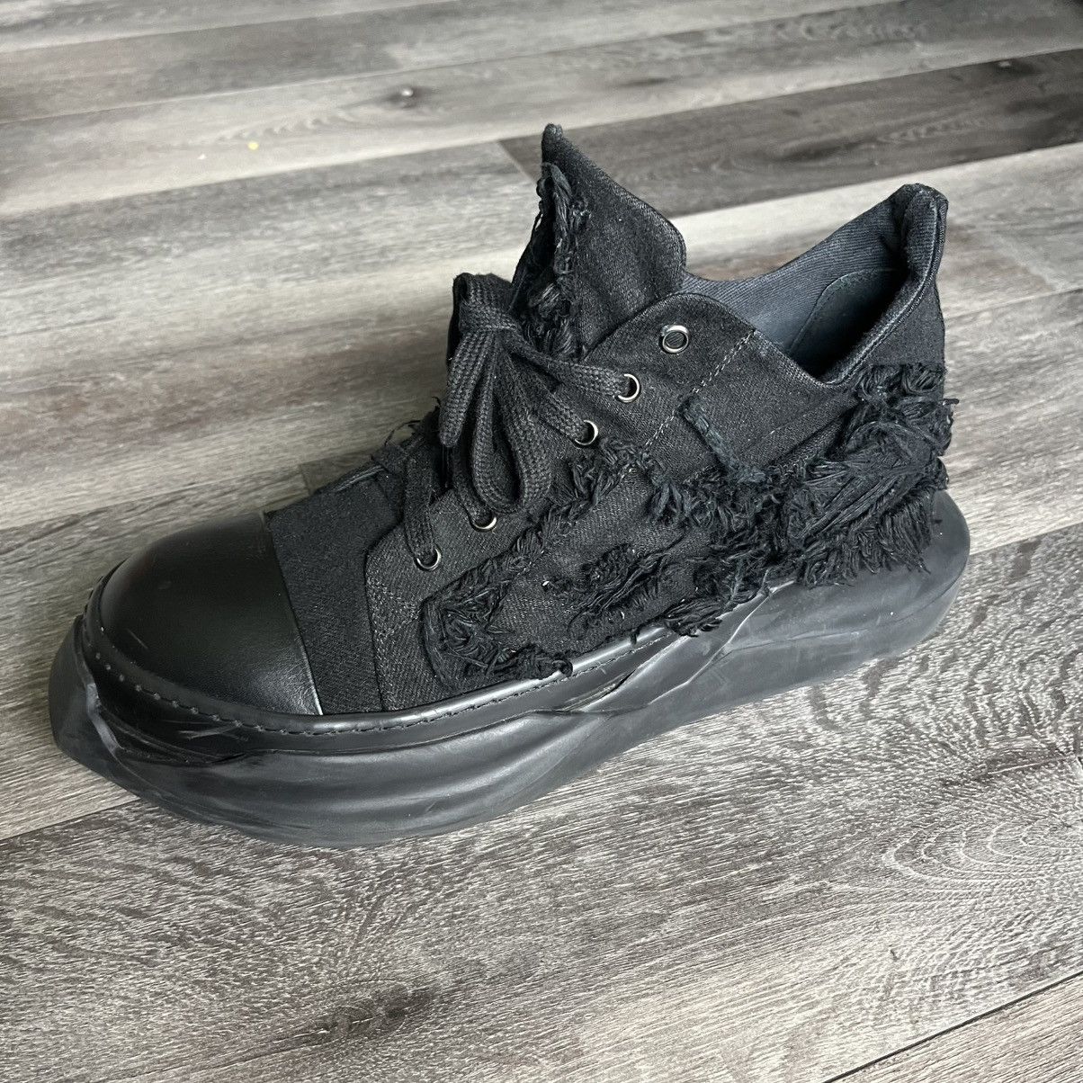 Rick Owens Drkshdw Rick Owens DRKSHDW S/S 2021 Abstract Destroyed Low Sneakers Size US 11.5 / EU 44-45 - 11 Thumbnail