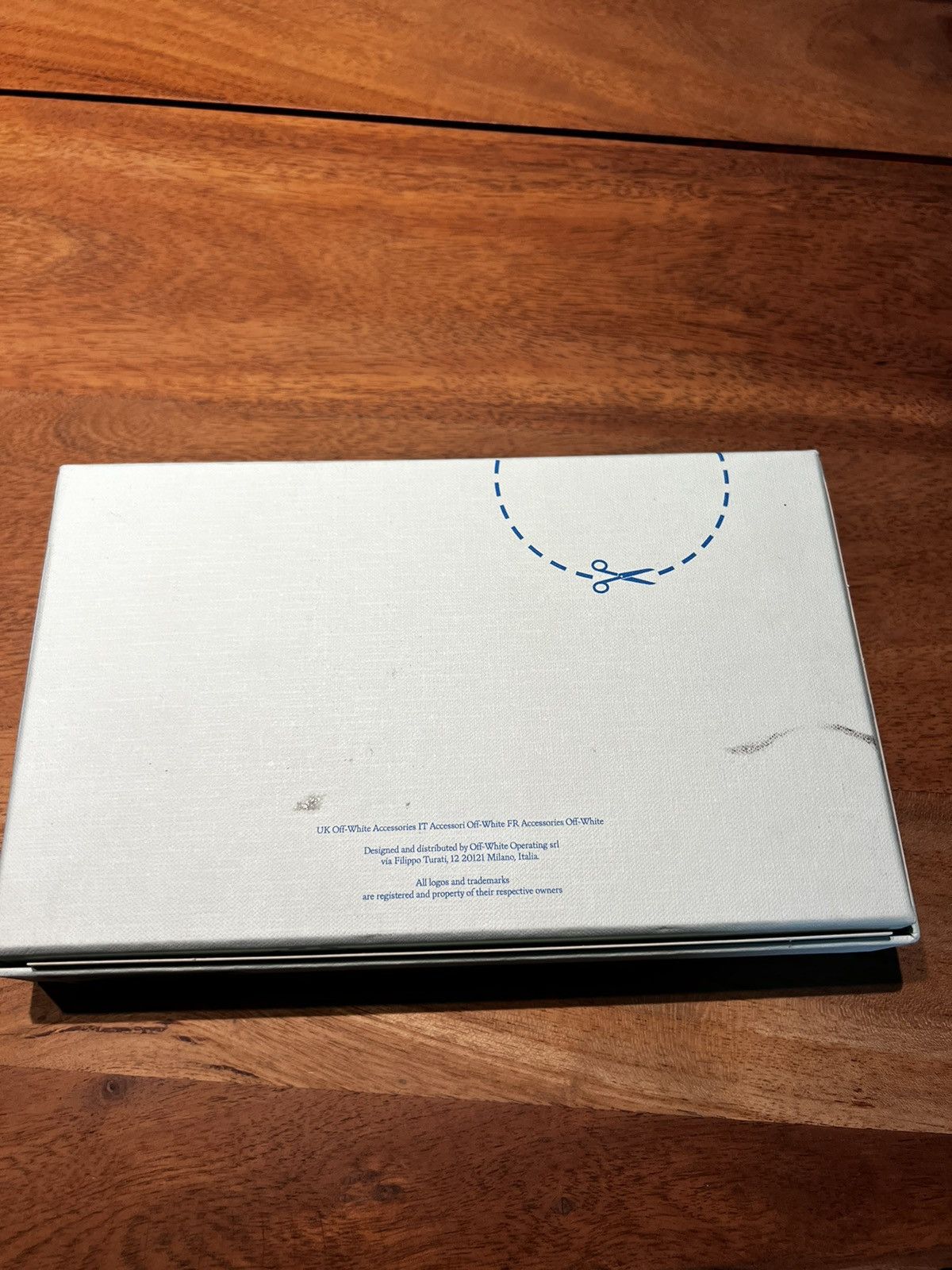 Off-White Off-White Debossed Quote Chain Wallet Brand New Size ONE SIZE - 6 Thumbnail