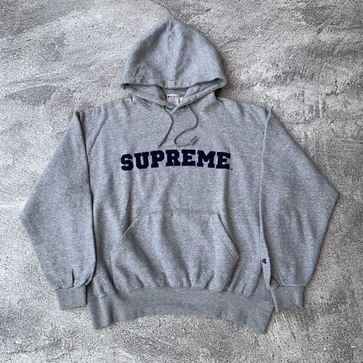 Supreme × Champion Reverse Weave  90s Supreme Champion Reverse Weave | Grailed