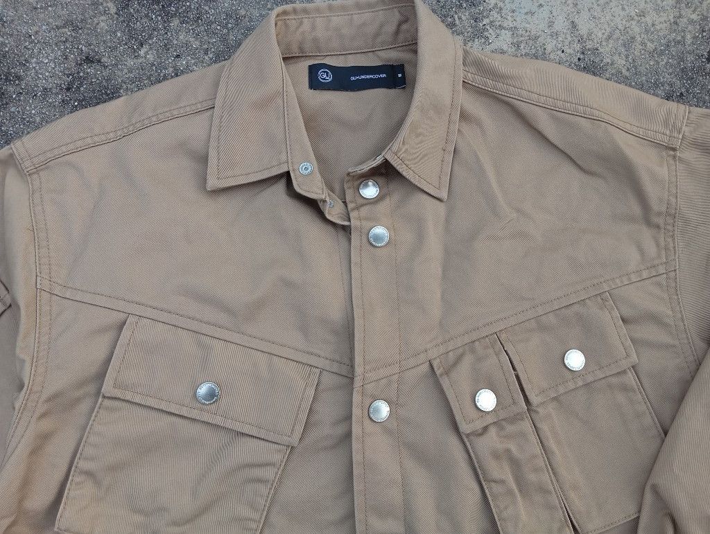 GU × Japanese Brand × Undercover Gu x Undercover Jacket Army Military 💣💥 Size US L / EU 52-54 / 3 - 3 Thumbnail
