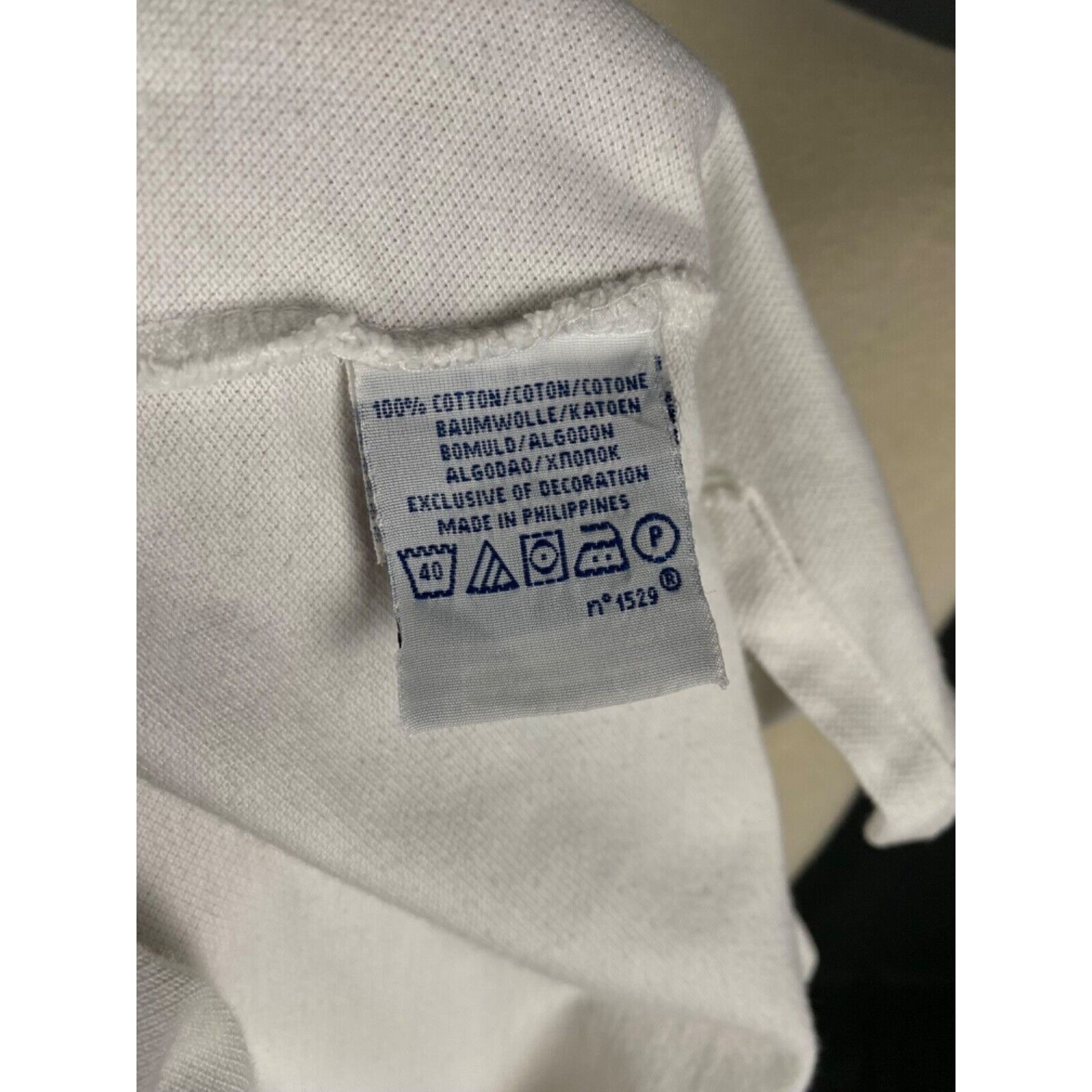 Polo Ralph Lauren Polo Ralph Lauren Big Logo Men's White Polo T-Shirt Size L Size US L / EU 52-54 / 3 - 12 Thumbnail