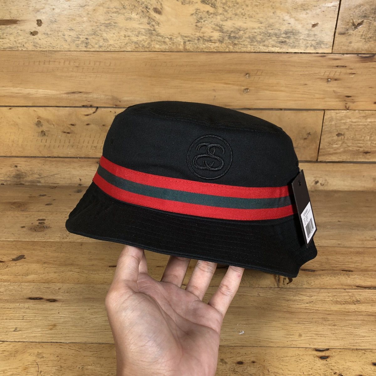 Stussy × Vintage Stussy Monte Carlo Bucket Size ONE SIZE - 1 Thumbnail