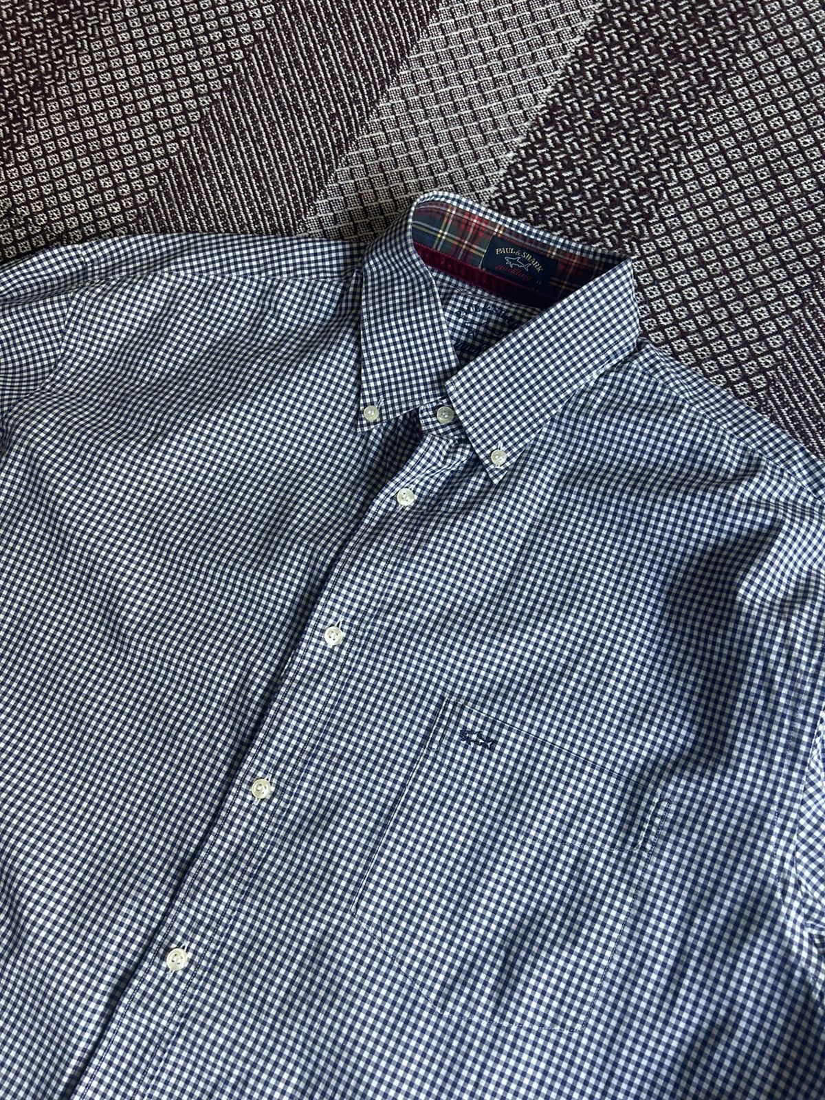 Paul & Shark Paul & Shark Big Tall Shirt Men Size XXL / 43 Solid Style Size US XXL / EU 58 / 5 - 3 Thumbnail