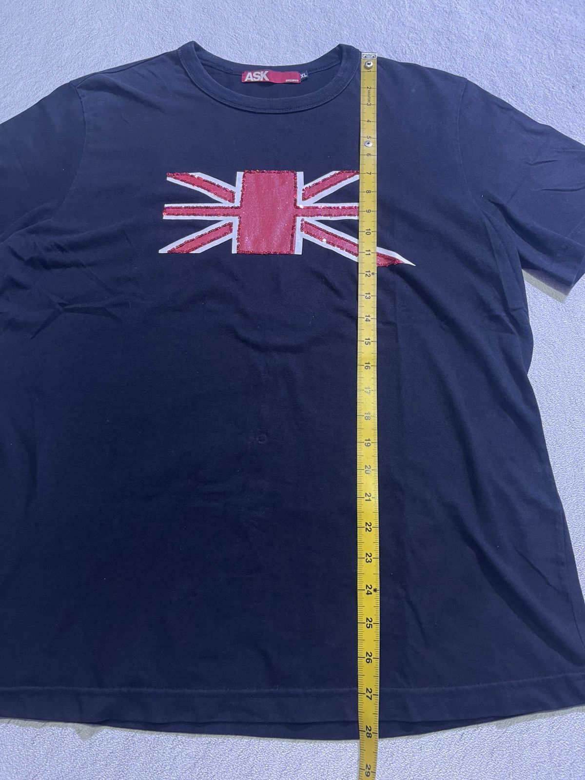 If Six Was Nine Y2K ASK MOTIF FLAG GLITER STYLE Size US L / EU 52-54 / 3 - 7 Thumbnail