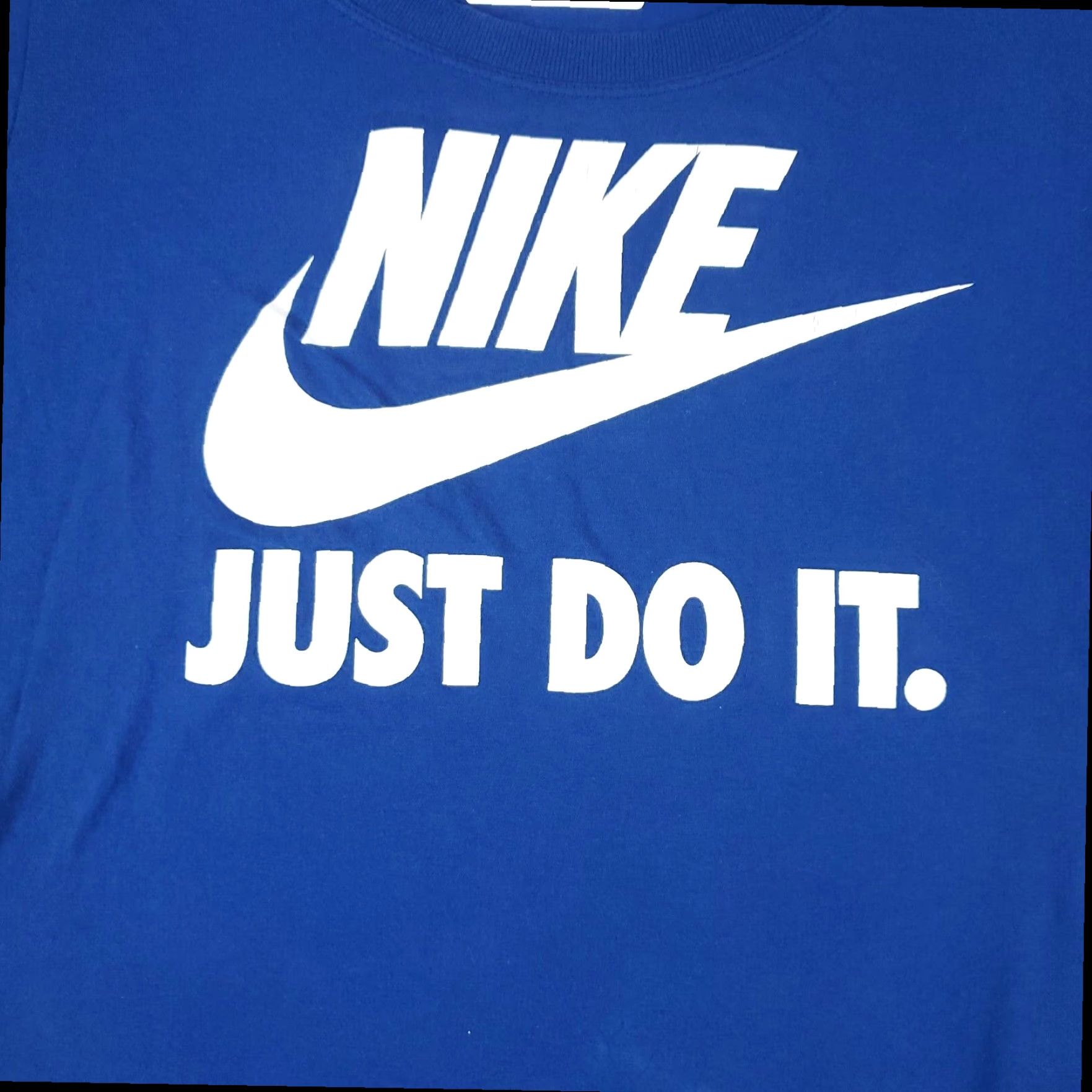 Nike Nike Blue Spell Out Swoosh Short Sleeve Crew Neck T Shirt Womens XS Size XS / US 0-2 / IT 36-38 - 2 Thumbnail