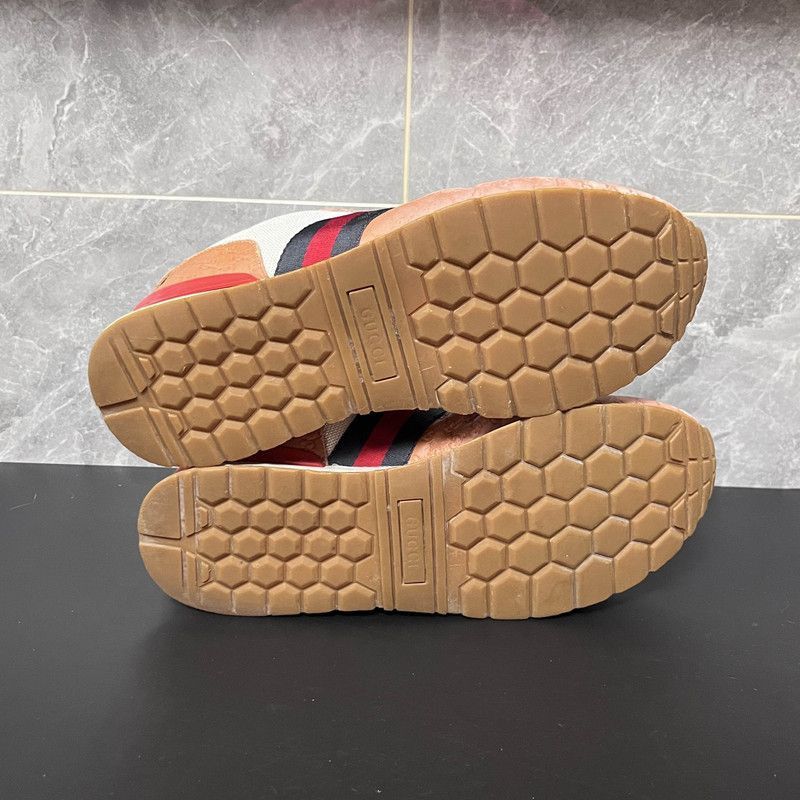 Gucci Gucci Casual Low-Top Sneakers in Orange Size US 8 / EU 41 - 4 Thumbnail