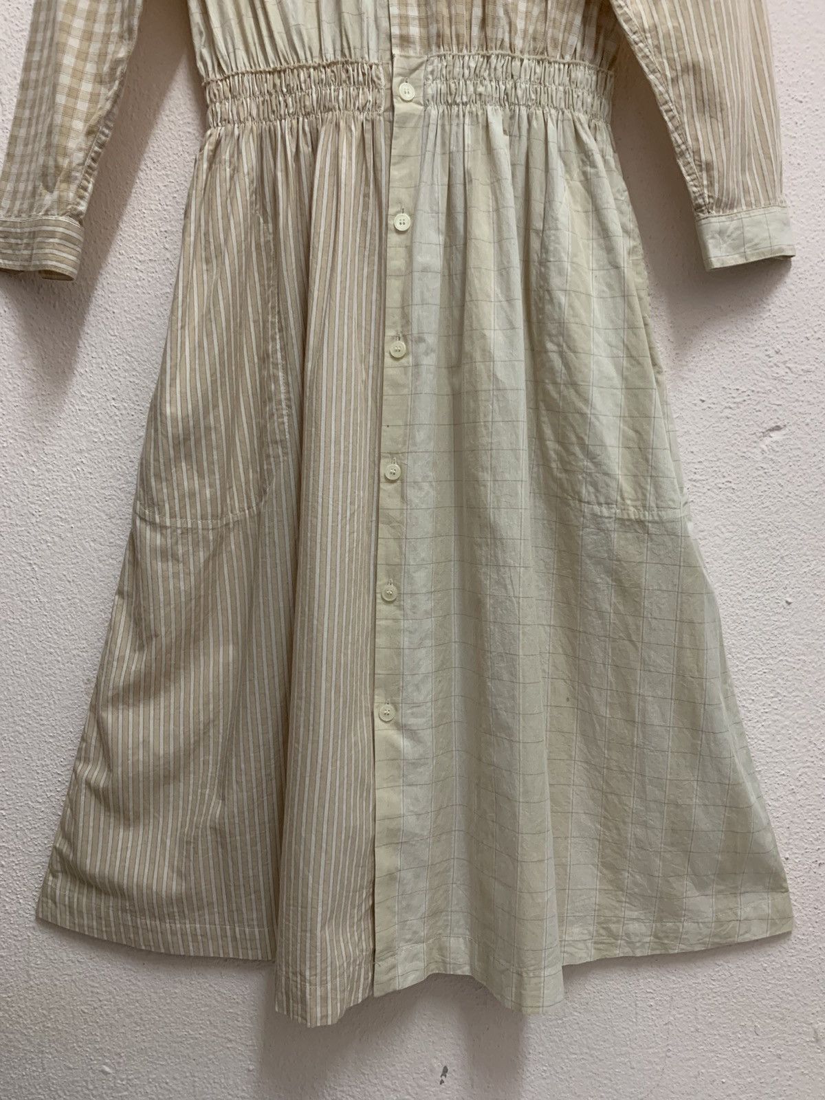 Issey Miyake NE-NET By Issey Miyake Hybric Maxi Dress Button Up Size M / US 6-8 / IT 42-44 - 3 Thumbnail