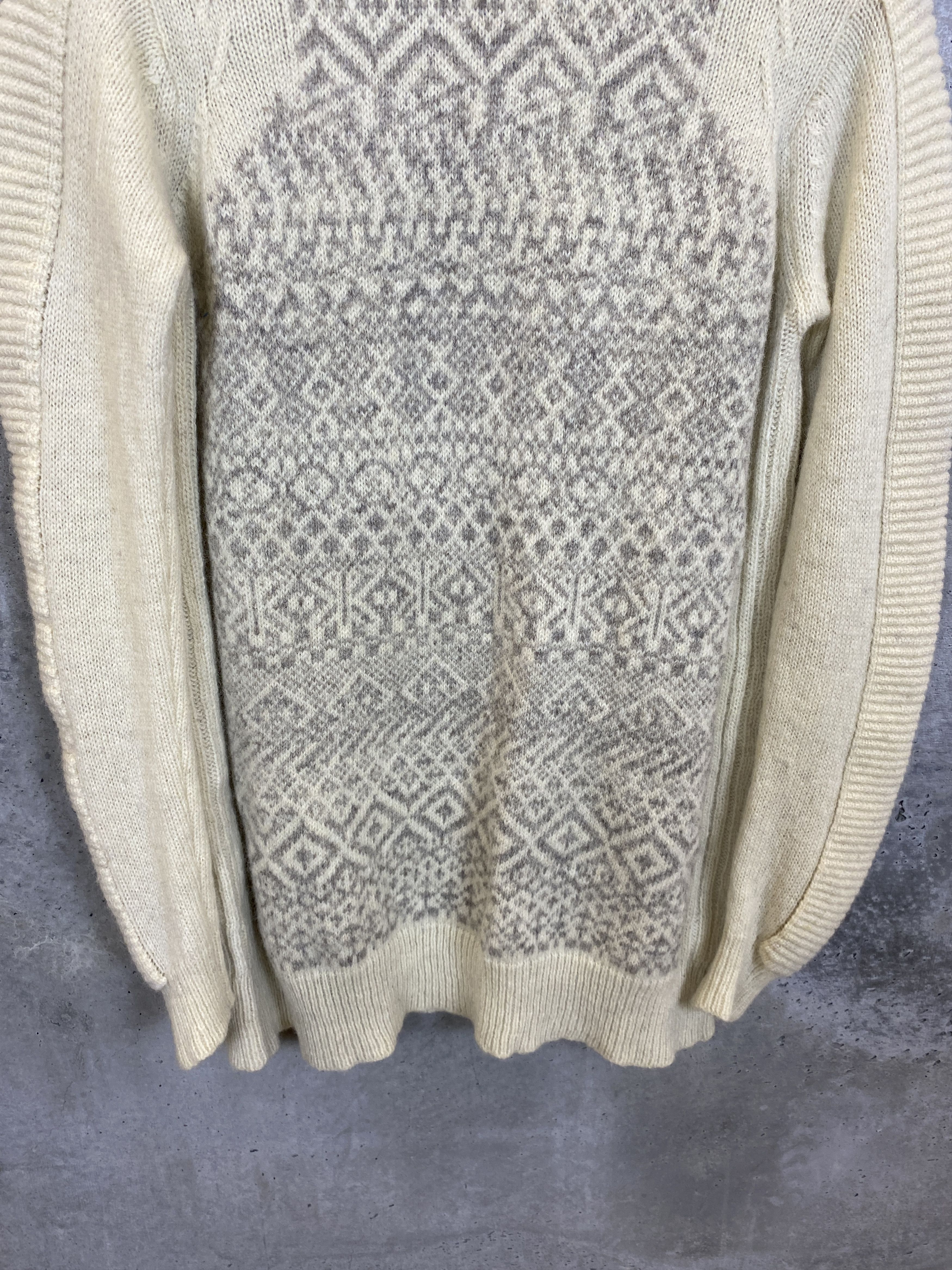 Raf Simons RAF SIMONS 2005-2006 COLLAR KNIT SWEATER Size US L / EU 52-54 / 3 - 6 Thumbnail