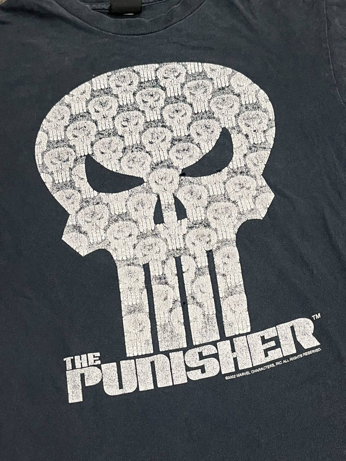 Vintage The punisher marvel vintage shirt hype rare y2k 90s skater Size US L / EU 52-54 / 3 - 3 Thumbnail