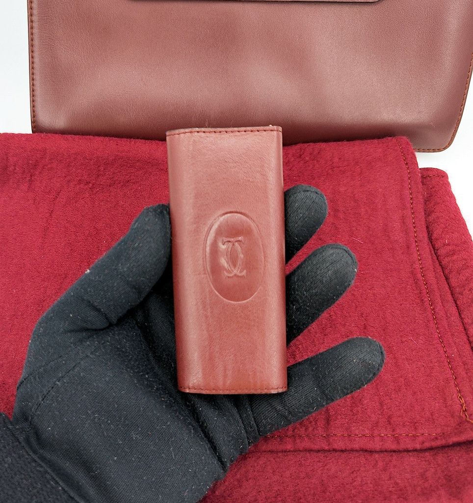 Cartier CARTIER Must de Cartier clutch bag with key holder Size ONE SIZE - 15 Thumbnail