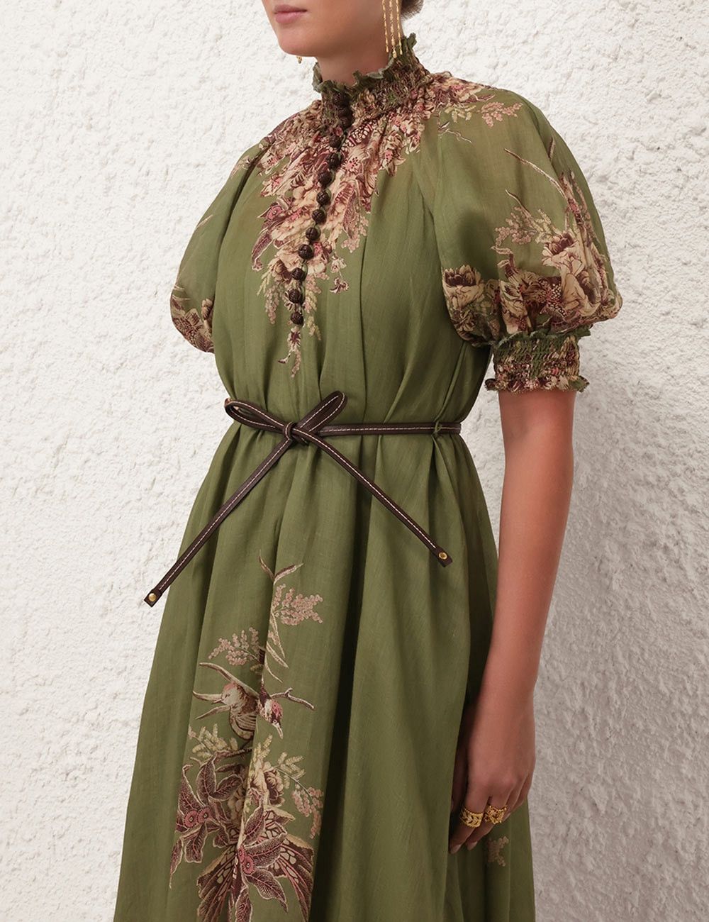 Zimmermann oc11z0525 Ottie Swing Maxi Dress in Multicolor Size XS / US 0-2 / IT 36-38 - 5 Thumbnail