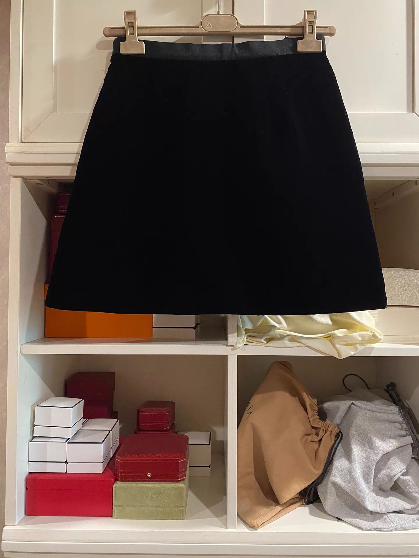 Miu Miu MIU MIU Women's Classic Bow Waist Skirt Size 40 Celebrity Size 27" / US 4 / IT 40 - 2 Thumbnail