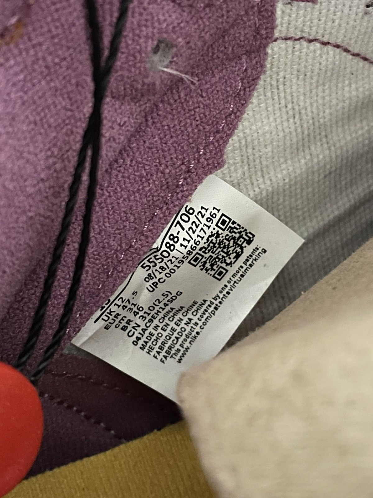 Jordan Brand Jordan 1 Brotherhood Size US 13 / EU 46 - 8 Thumbnail