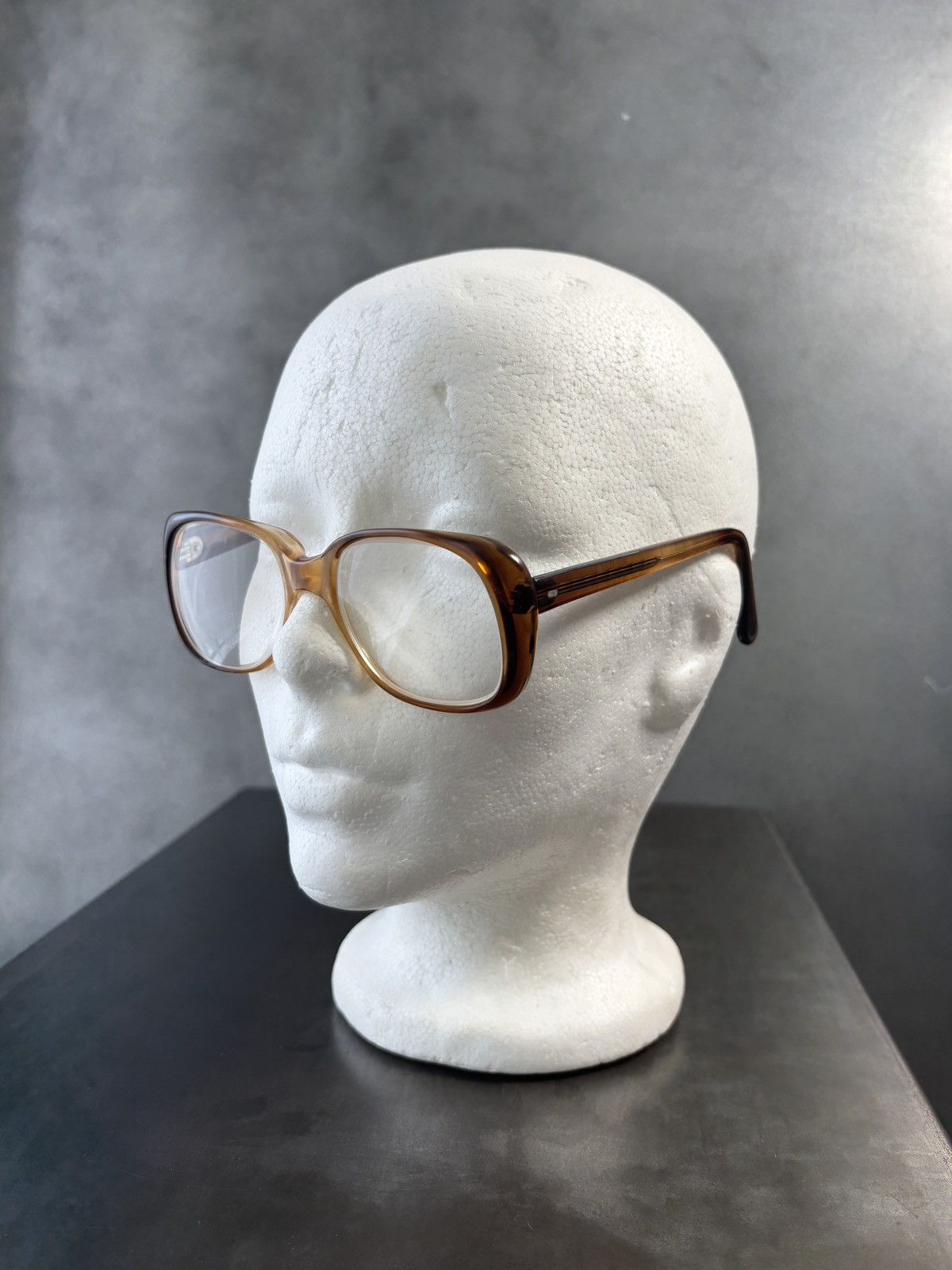 Vintage 1970s Acetate Eyeglasses 80s Vintage Frames Size ONE SIZE - 15 Thumbnail