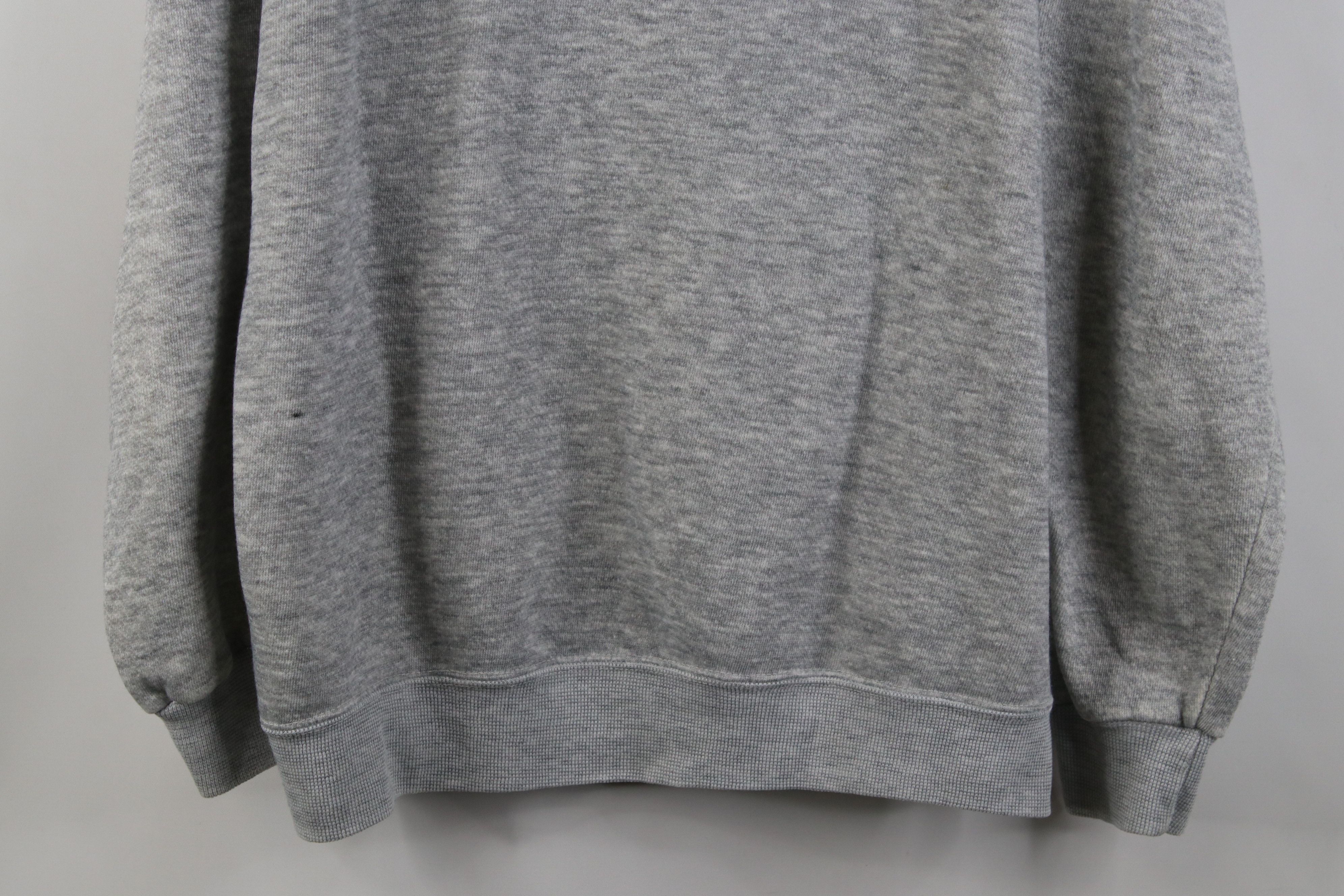 Vintage Vintage 70s 80s Tennis Crewneck Sweatshirt Heather Gray Size M / US 6-8 / IT 42-44 - 3 Thumbnail
