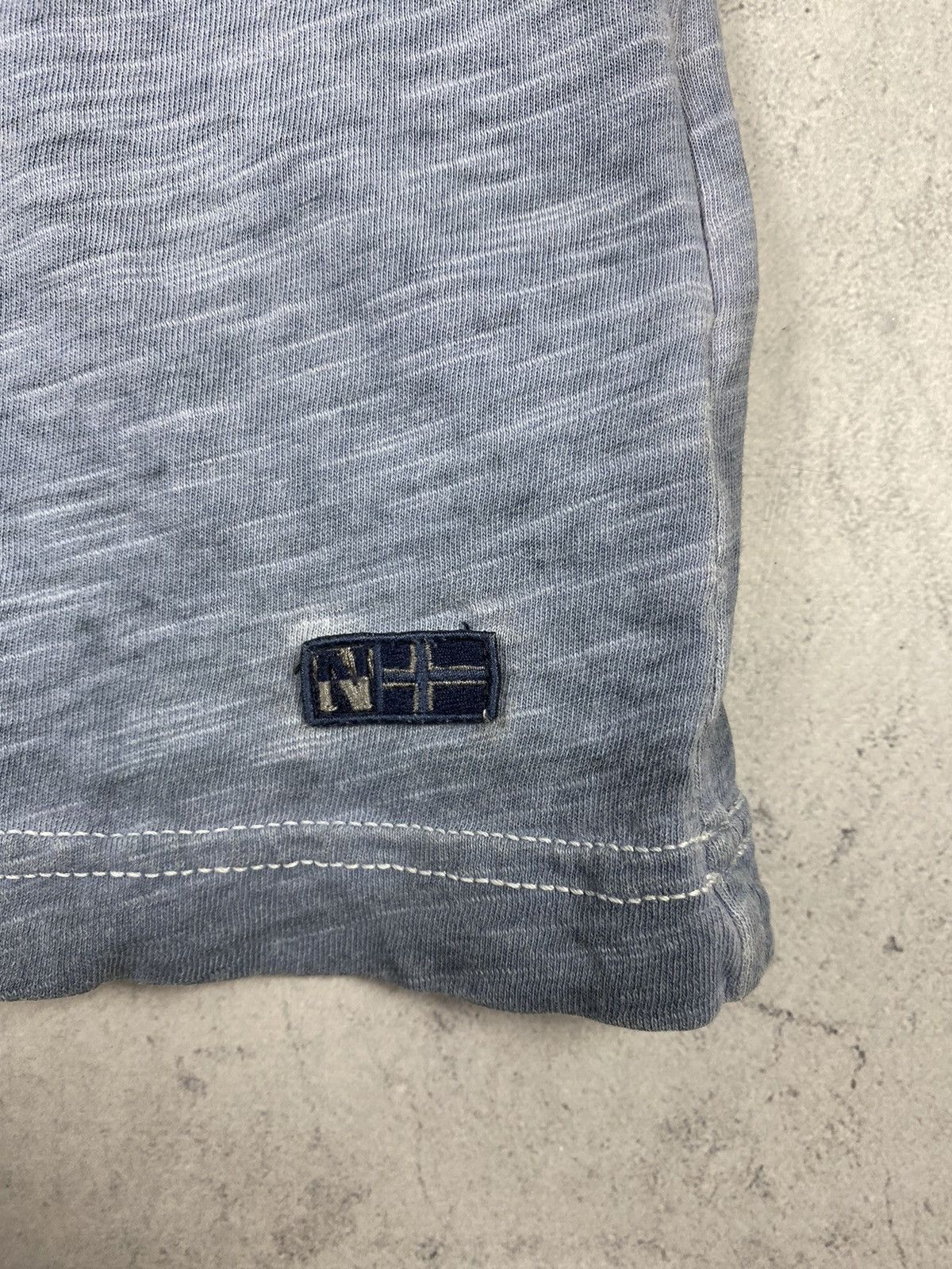 Napapijri Napapijri Big Logo Gorpcore Outdoor Washed Blue T Shirt Size US XL / EU 56 / 4 - 8 Thumbnail