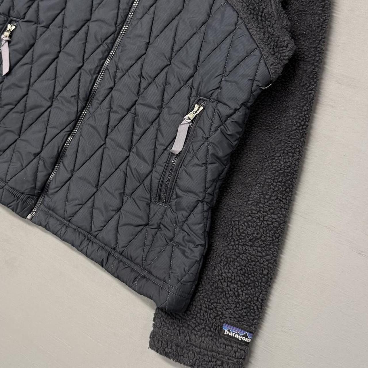 Patagonia Vintage Patagonia Quilted Fleece Zip Up Jacket Women’s Small Size S / US 4 / IT 40 - 2 Thumbnail