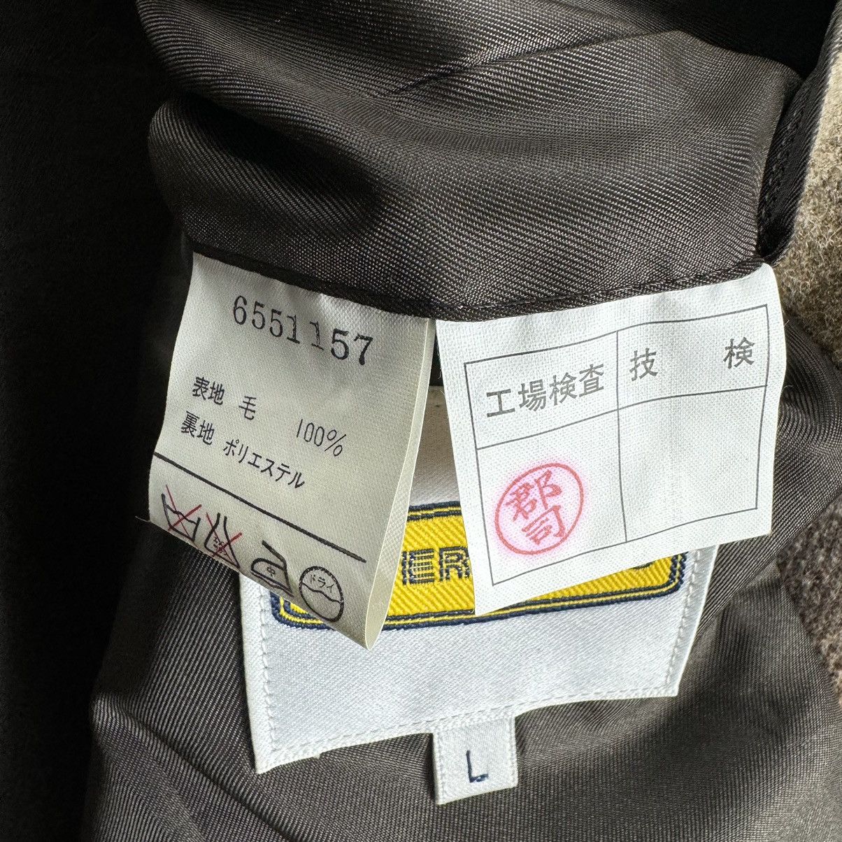 Japanese Brand ❄️INTERMEZZO JAPAN SHADOW PLAIDS BLAZER COAT Size US L / EU 52-54 / 3 - 12 Thumbnail