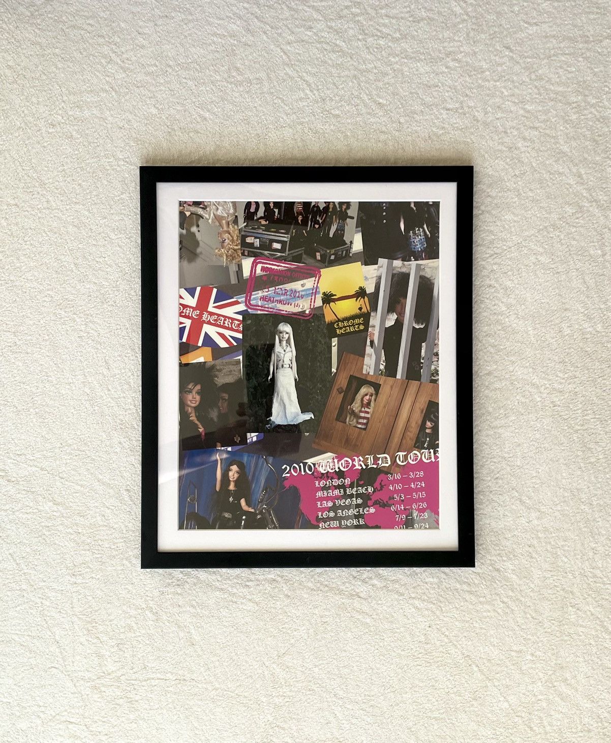 Chrome Hearts Chrome Hearts Barbie dolls photos 11x14 Framed poster Size ONE SIZE - 1 Thumbnail