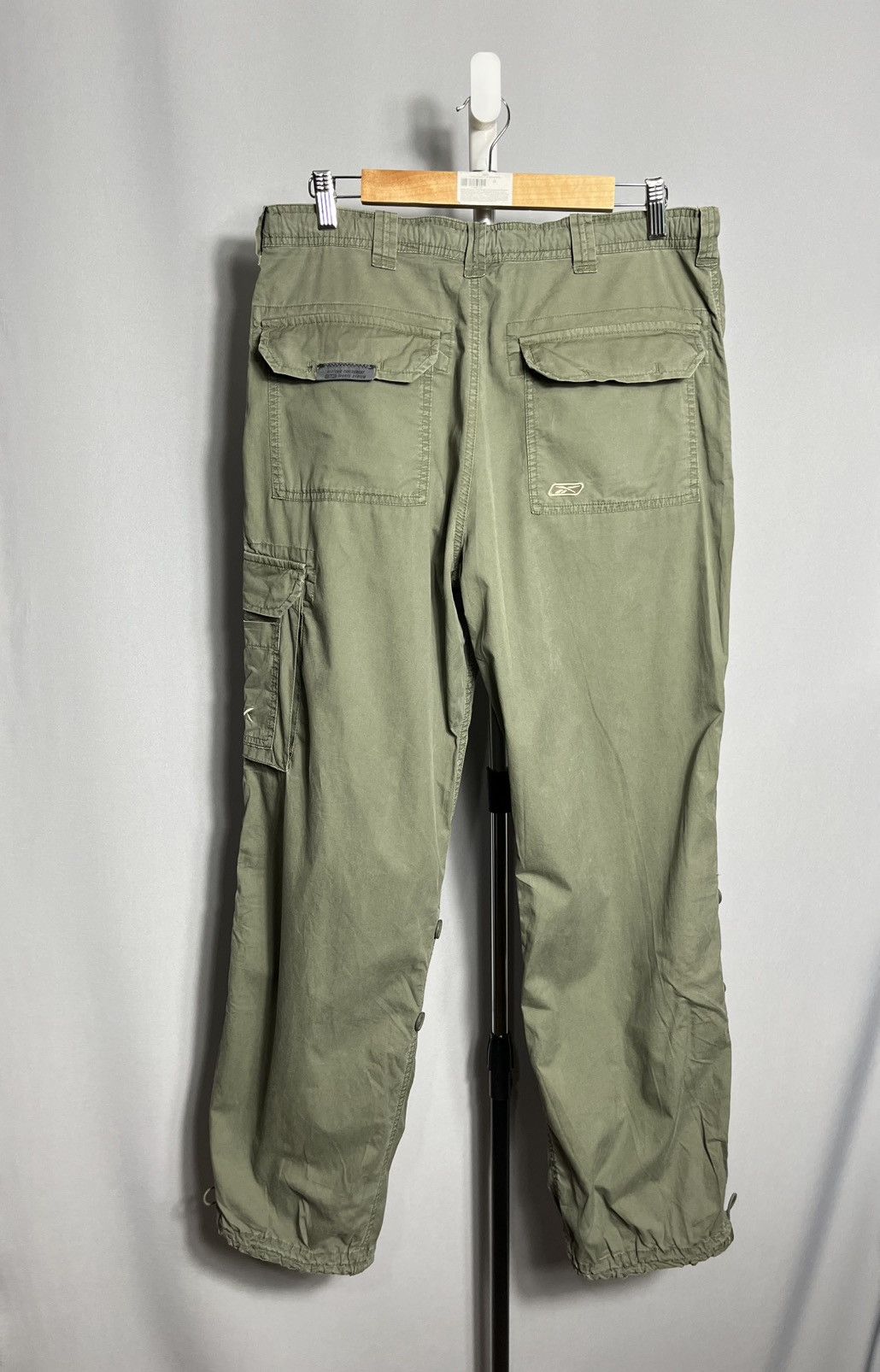 Reebok × Vintage Reebok cargo pants military tactical cotton pockets Size US 32 / EU 48 - 6 Thumbnail
