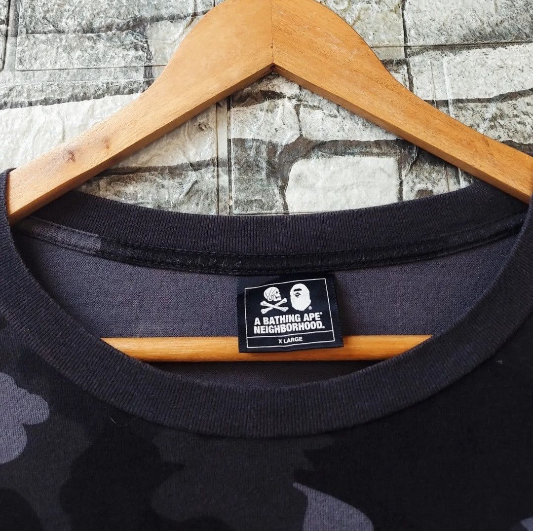 Bape × Neighborhood BAPE X Neighborhood Camouflage Long Sleeve Size US XL / EU 56 / 4 - 6 Thumbnail