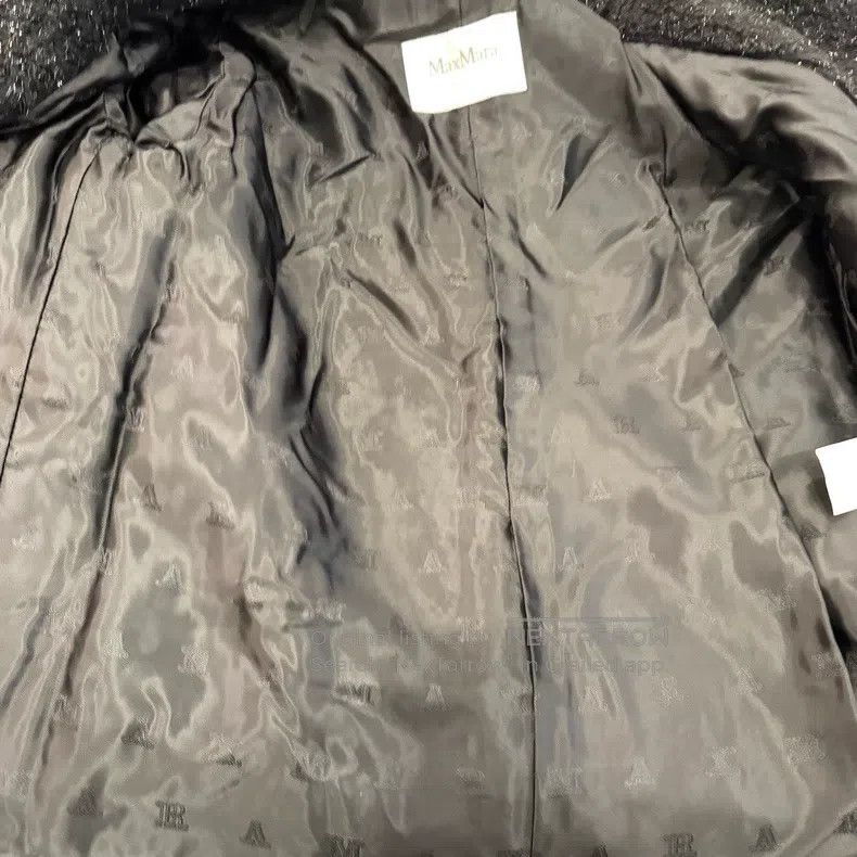 Max Mara Max Mara Silver Thread Teddy Fleece Coat Size S / US 4 / IT 40 - 4 Thumbnail