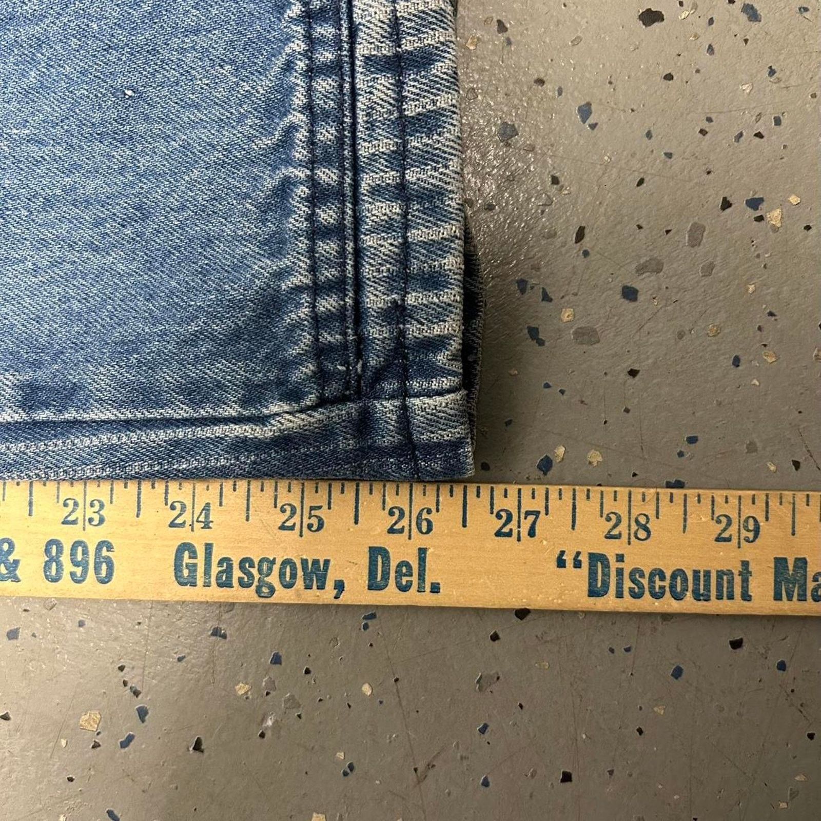 Other High-waisted Sunset Blues Chic vintage striped denim jeans Size 28" / US 6 / IT 42 - 5 Thumbnail