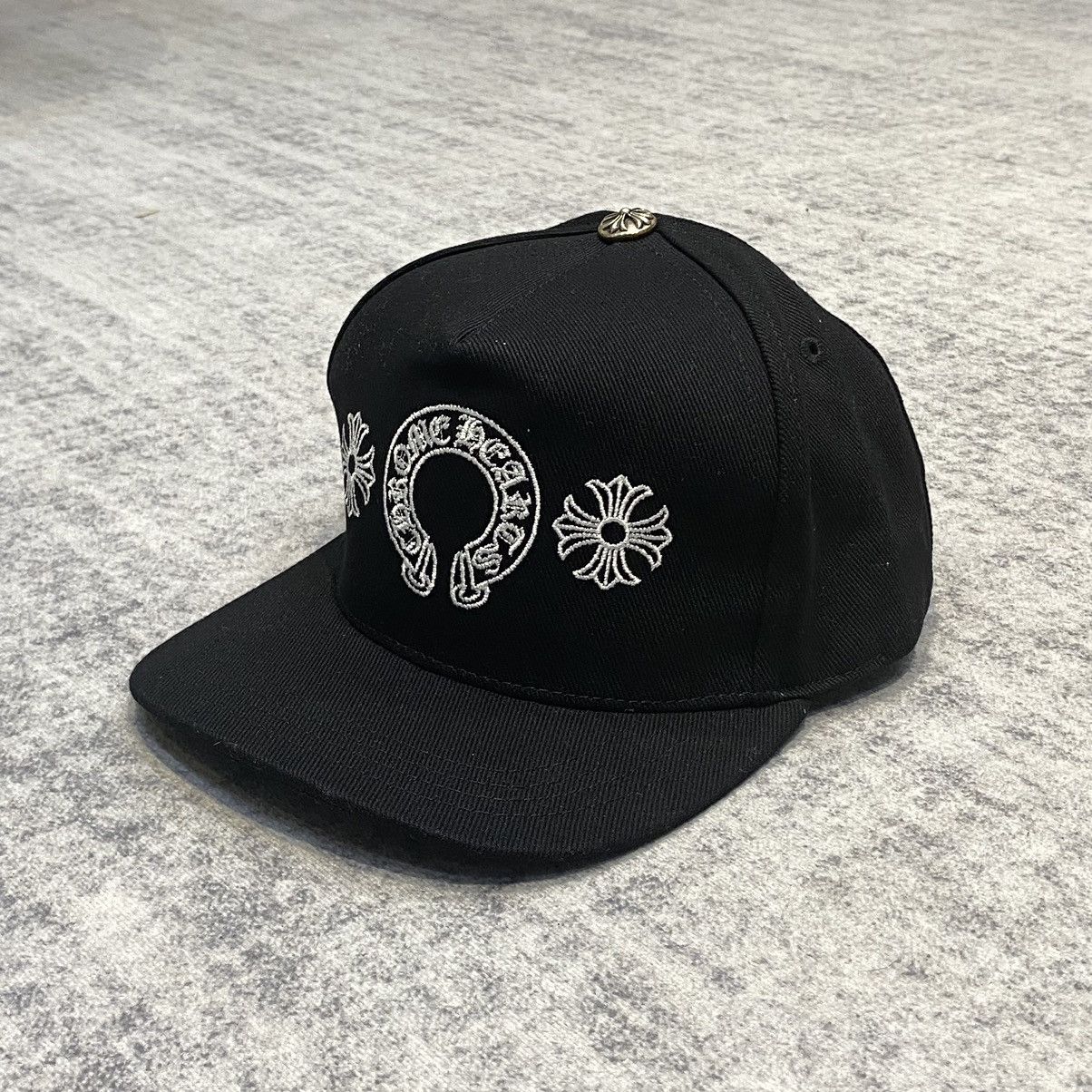 Chrome Hearts CHROME HEARTS Dagger Denim Baseball Hat BLACK