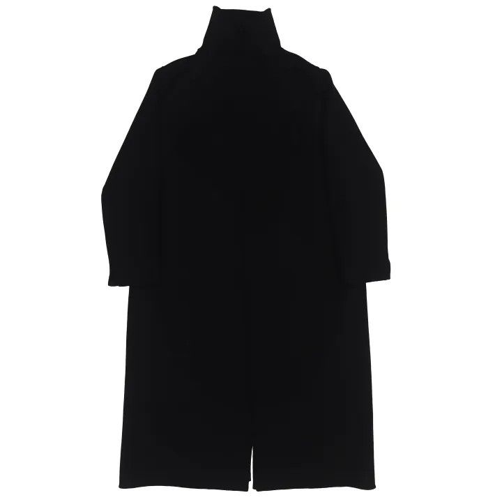 Max Mara Maxmara Black Wool Overcoat 0079 Size XL / US 12-14 / IT 48-50 - 1 Thumbnail