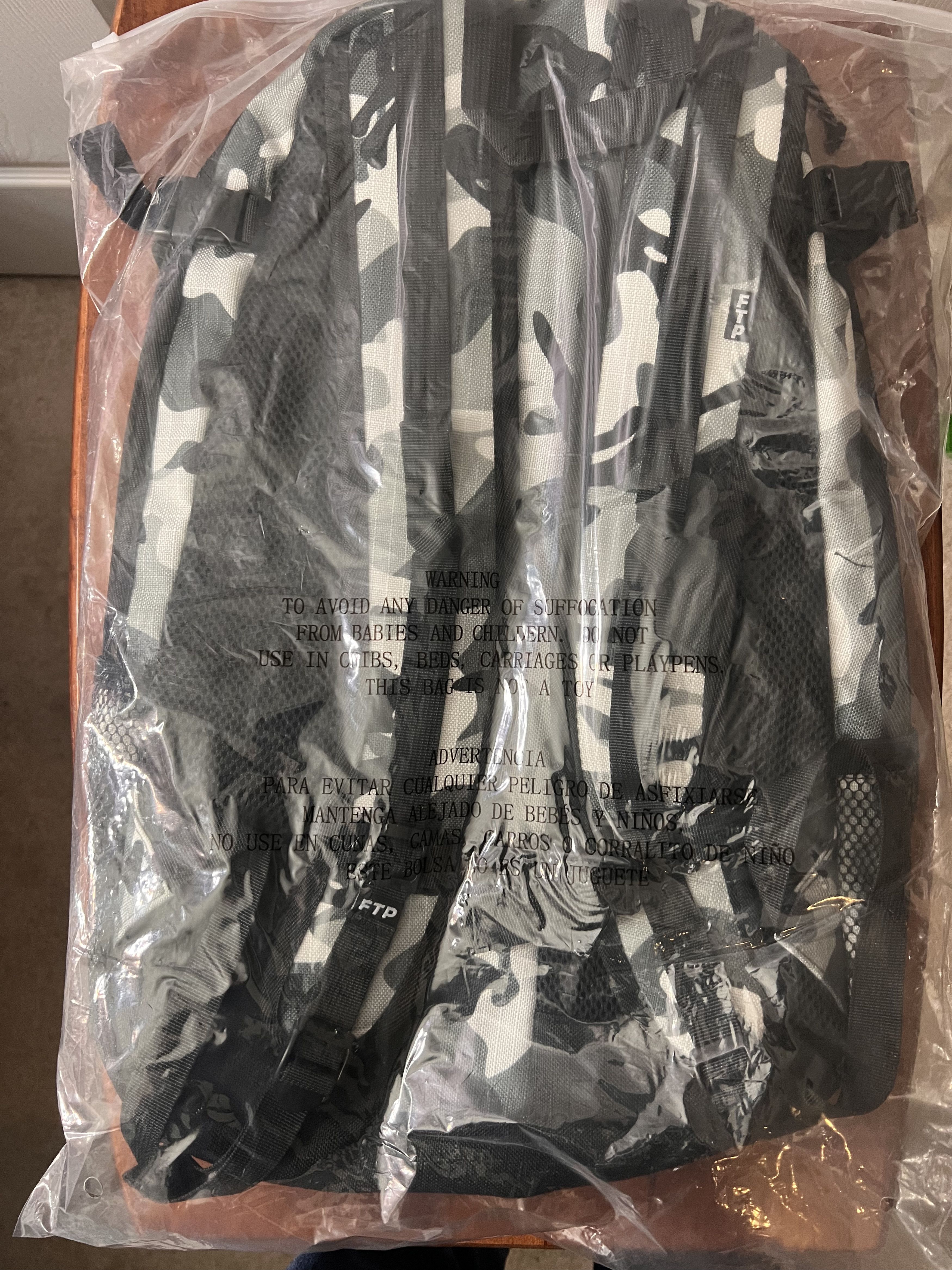 Fuck The Population Winter Camo Backpack Size ONE SIZE - 2 Thumbnail