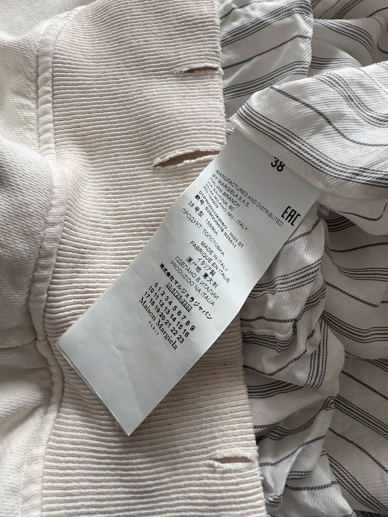 Maison Margiela Maison Margiela Make old striped sweatshirts Size XS / US 0-2 / IT 36-38 - 8 Thumbnail