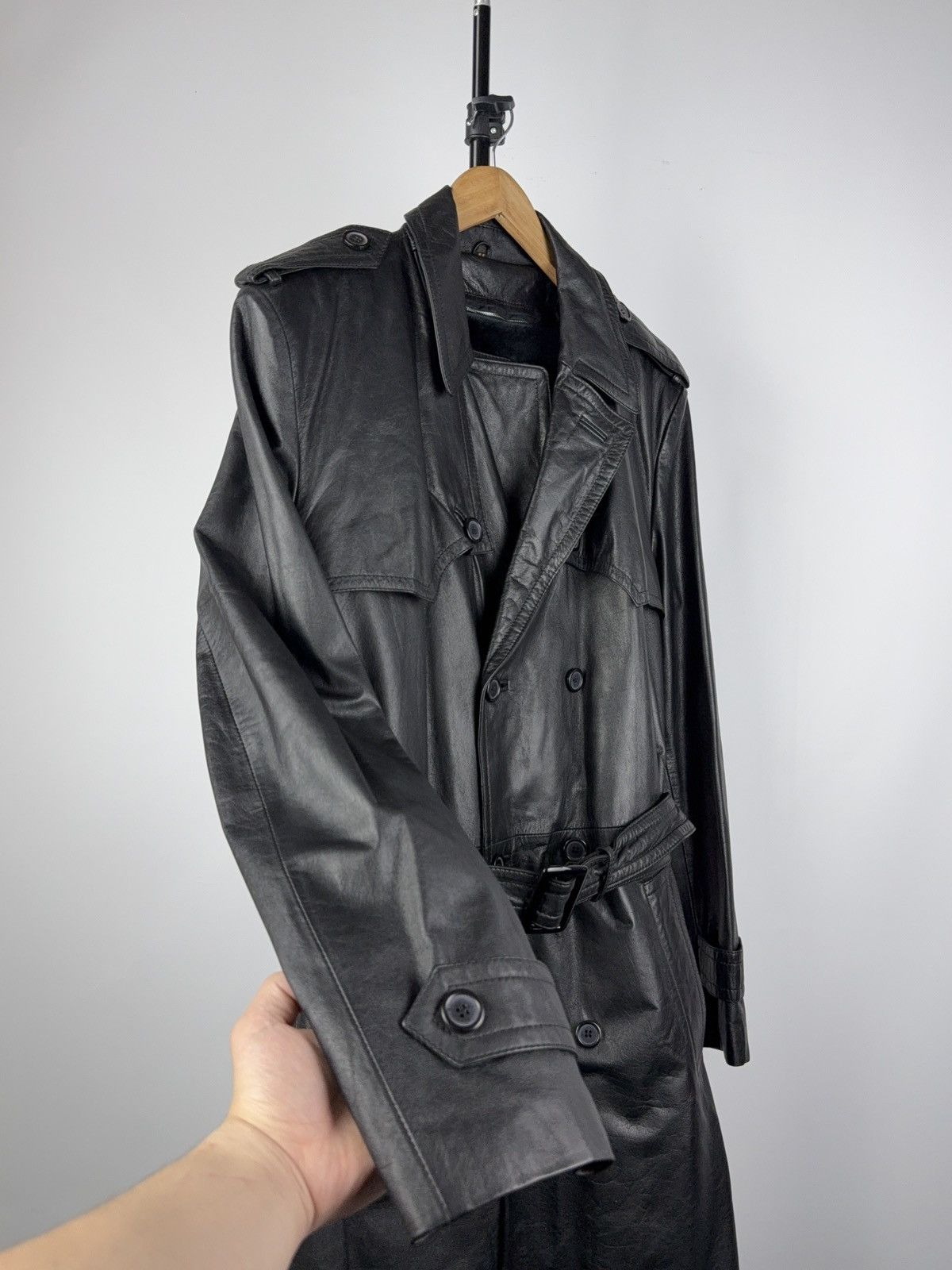 archive leather jacket grunge y2k
