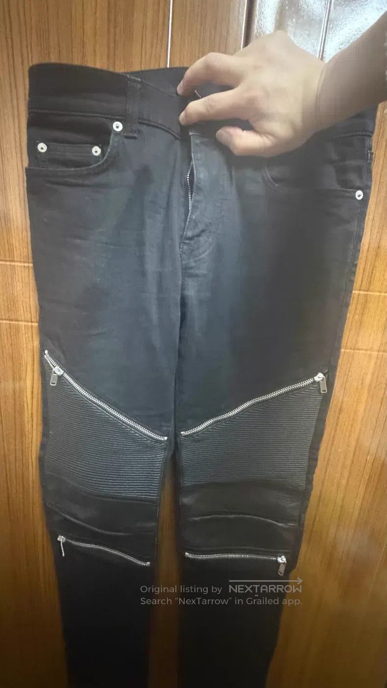 Saint Laurent Paris Saint Laurent Paris Multi-Zipper Biker Pants i Size US 30 / EU 46 - 1 Thumbnail