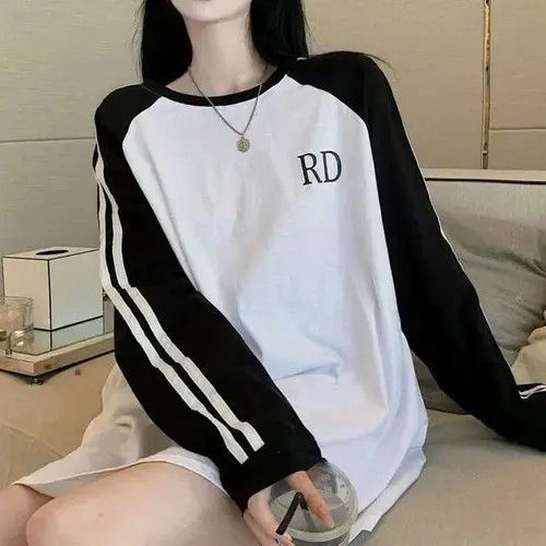 Japanese Brand Women's oversized long sleeve with letters Size L / US 10 / IT 46 - 2 Thumbnail
