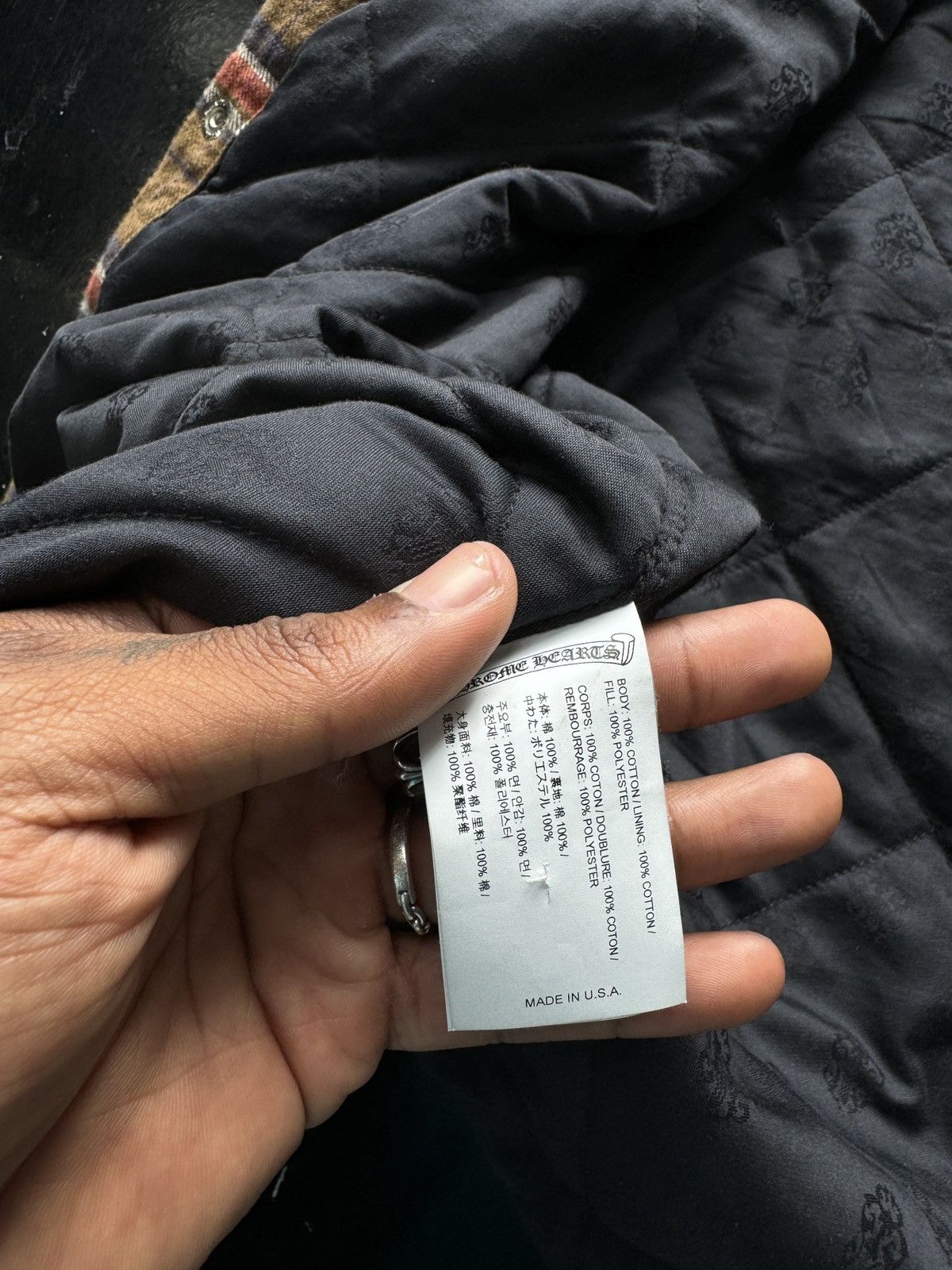 Chrome Hearts Chrome Hearts Flannel Size US L / EU 52-54 / 3 - 9 Thumbnail