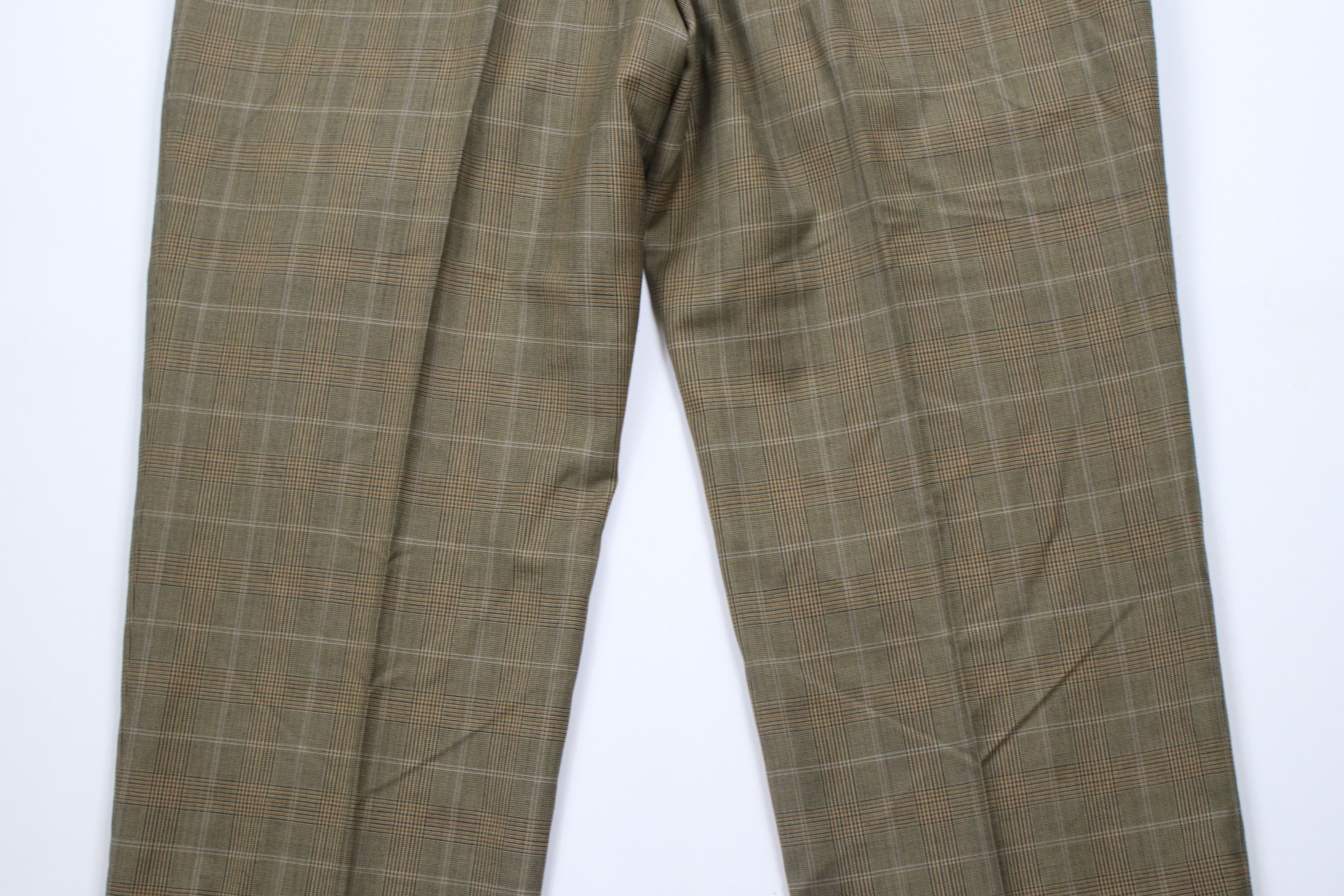 Vintage Vintage 90s Streetwear Cuffed Wide Leg Chino Pants Plaid Size US 36 / EU 52 - 8 Thumbnail