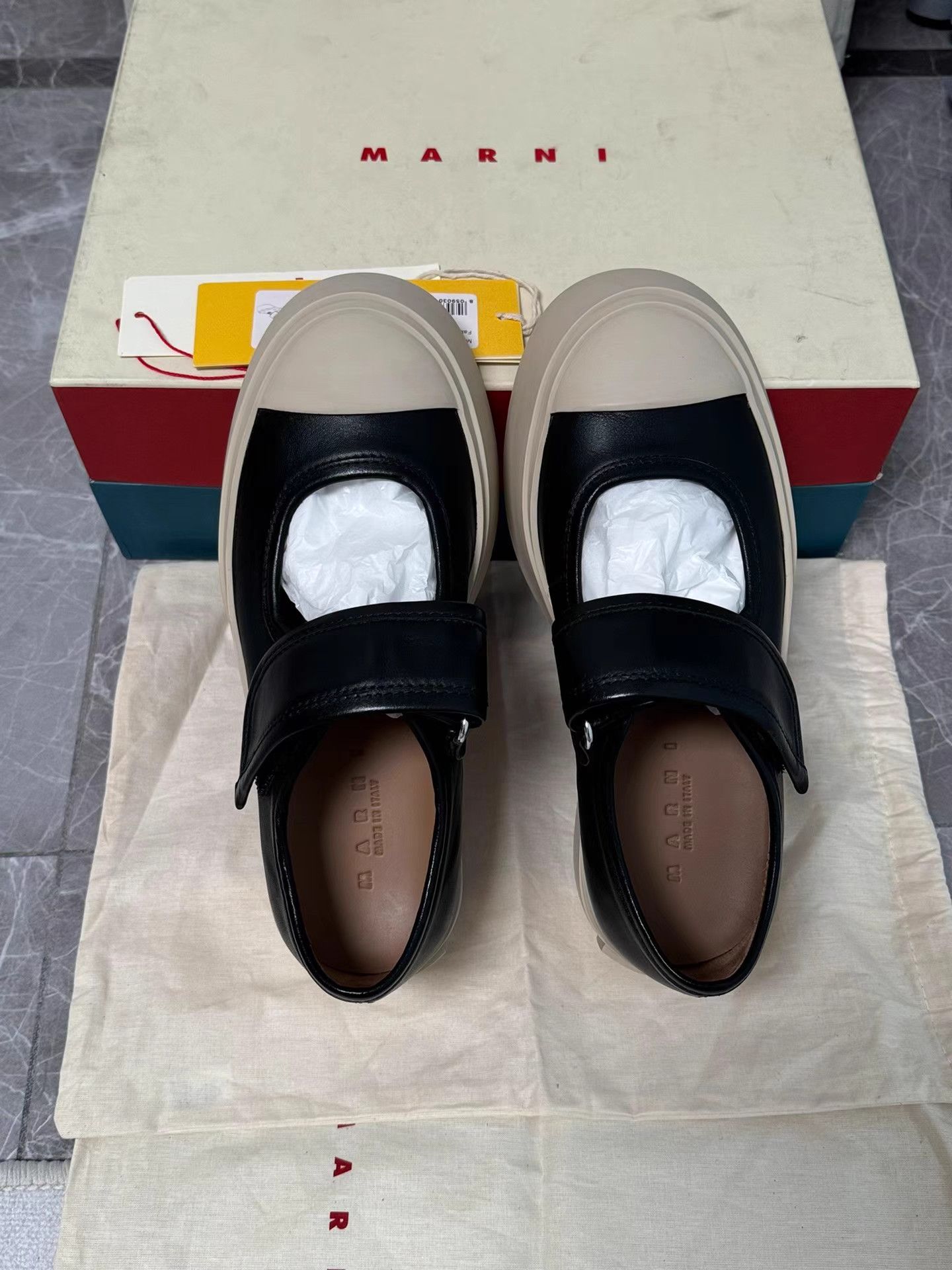 Marni Marni Velcro Strap Big Toe Shoes K6 Size US 7 / IT 37 - 6 Thumbnail