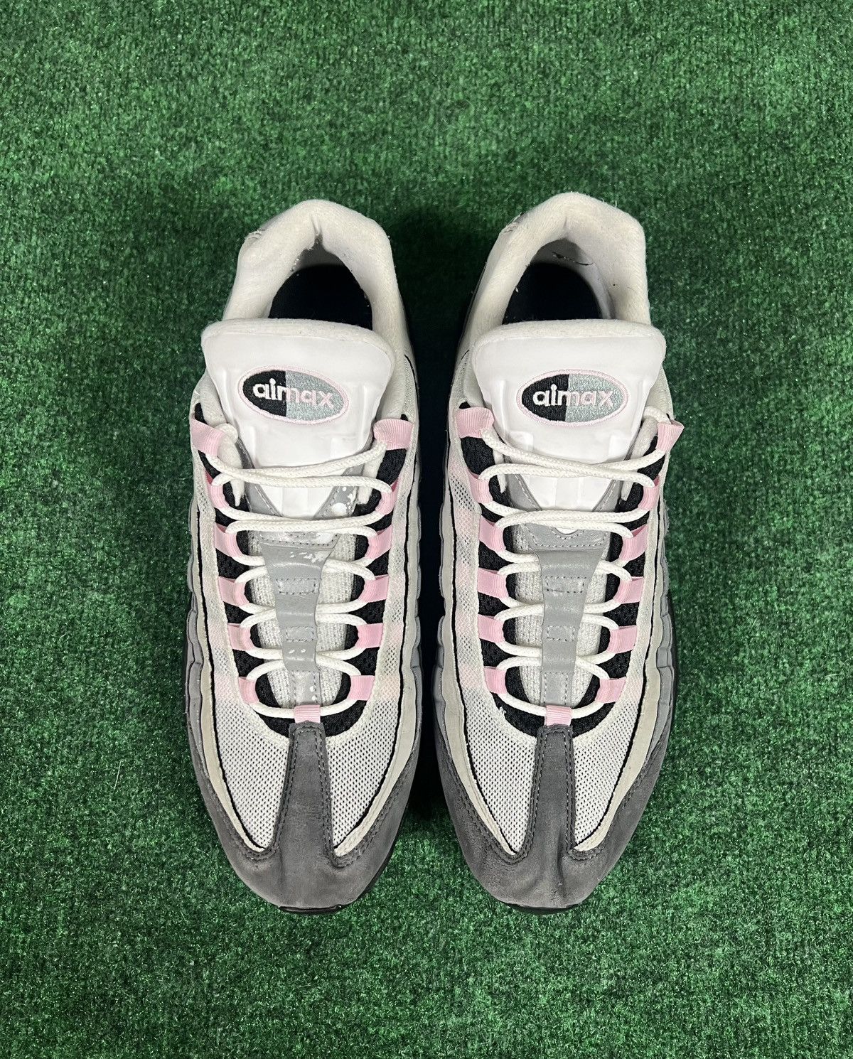 Nike Nike Air Max 95 Gunsmoke Pink Foam Grey White Black Mens 13 Size US 13 / EU 46 - 3 Thumbnail