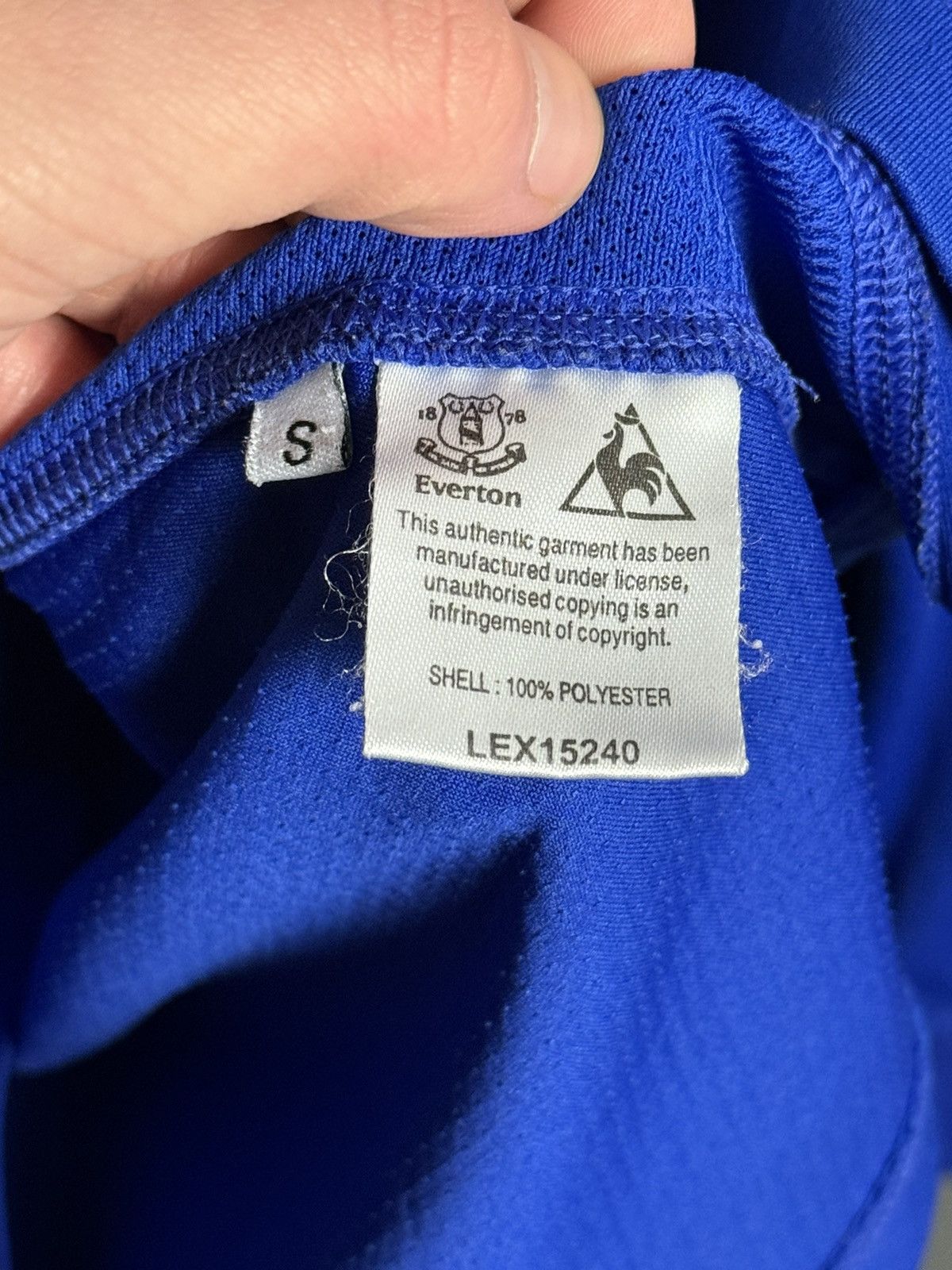 Le Coq Sportif Everton 10/11 Home Arteta Football Long Sleeve Jersey Size US S / EU 44-46 / 1 - 24 Thumbnail
