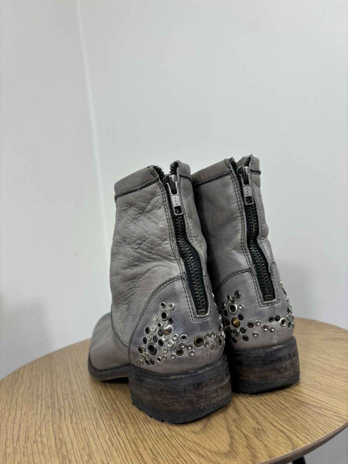 Sendra Vintage Sendra Women’s Rare Avant Garde Cowboy Leather Boots Size US 6 / IT 36 - 10 Thumbnail