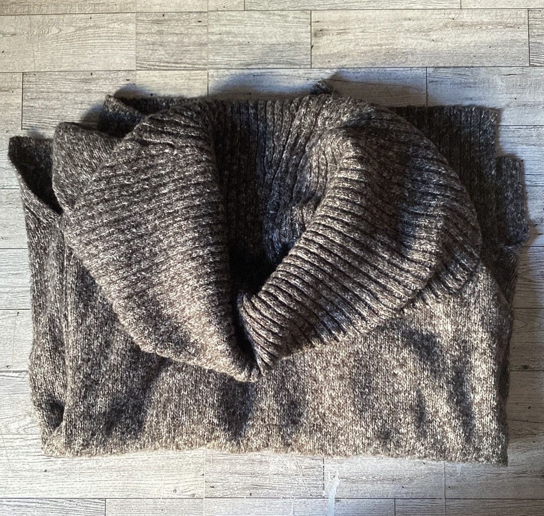 Michael Kors Michael Kors, Gray/Brown, Cable Knit, Oversized, Sweater Size S / US 4 / IT 40 - 14 Thumbnail