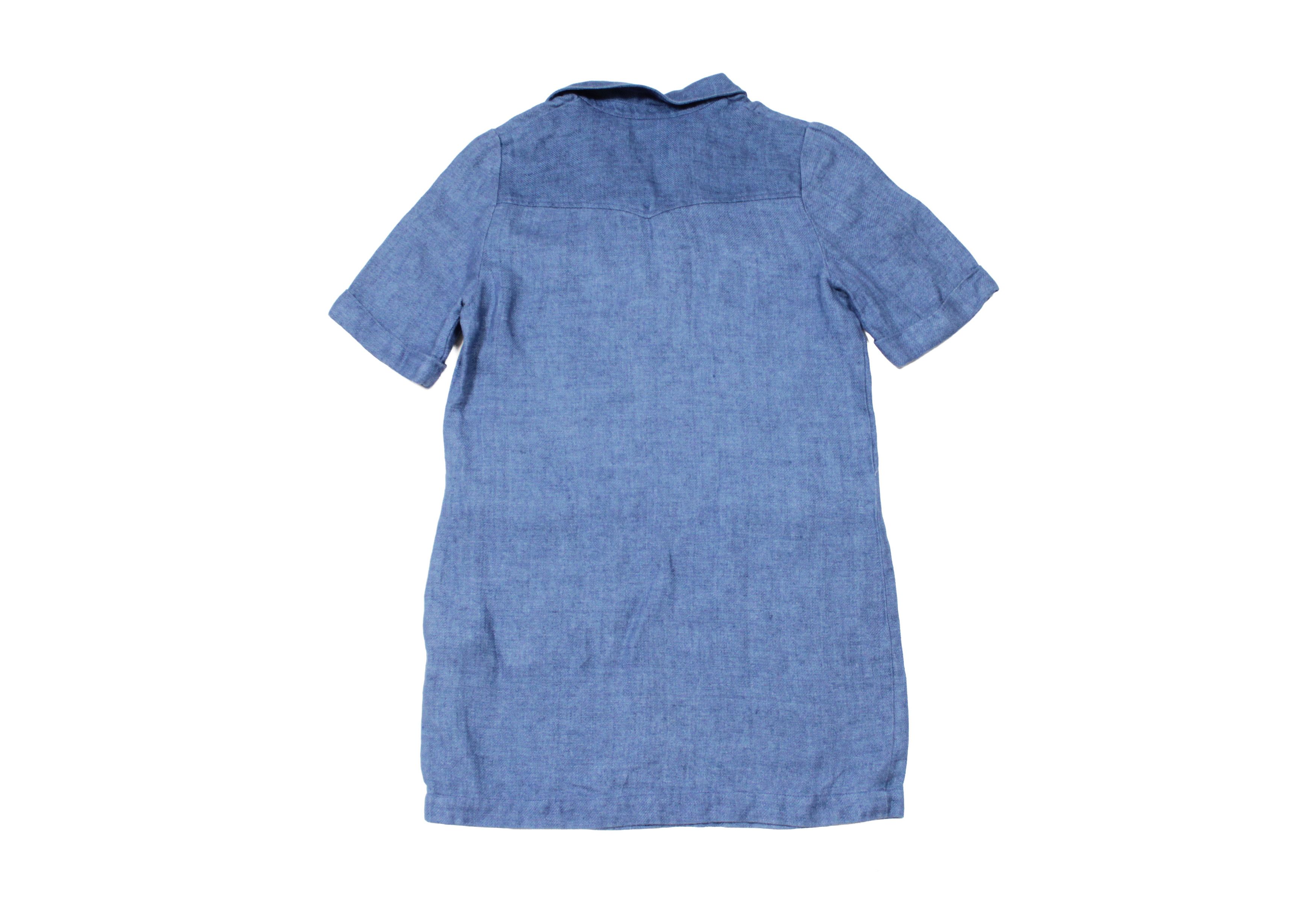 Sezane Pippa Linen Mini Dress Size XS / US 0-2 / IT 36-38 - 2 Thumbnail